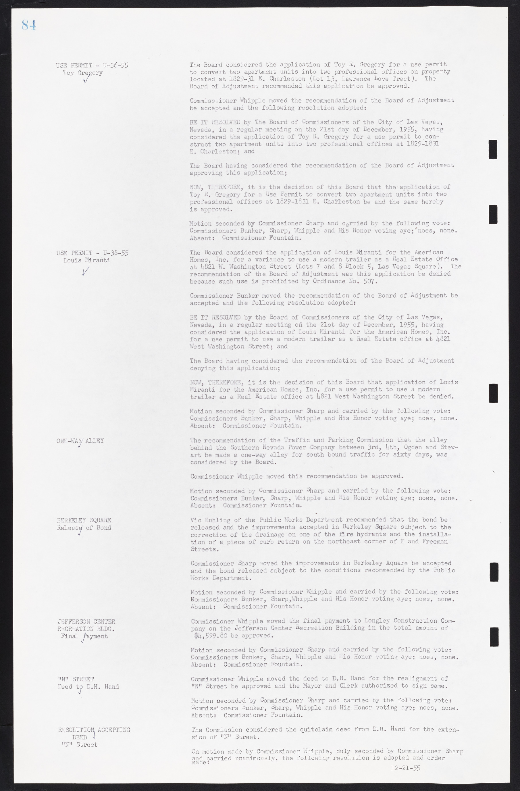 Las Vegas City Commission Minutes, September 21, 1955 to November 20, 1957, lvc000010-94