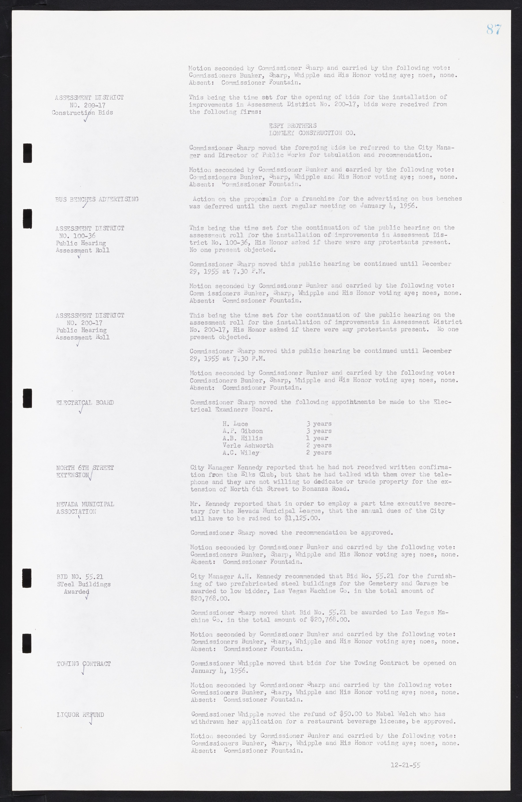 Las Vegas City Commission Minutes, September 21, 1955 to November 20, 1957, lvc000010-97