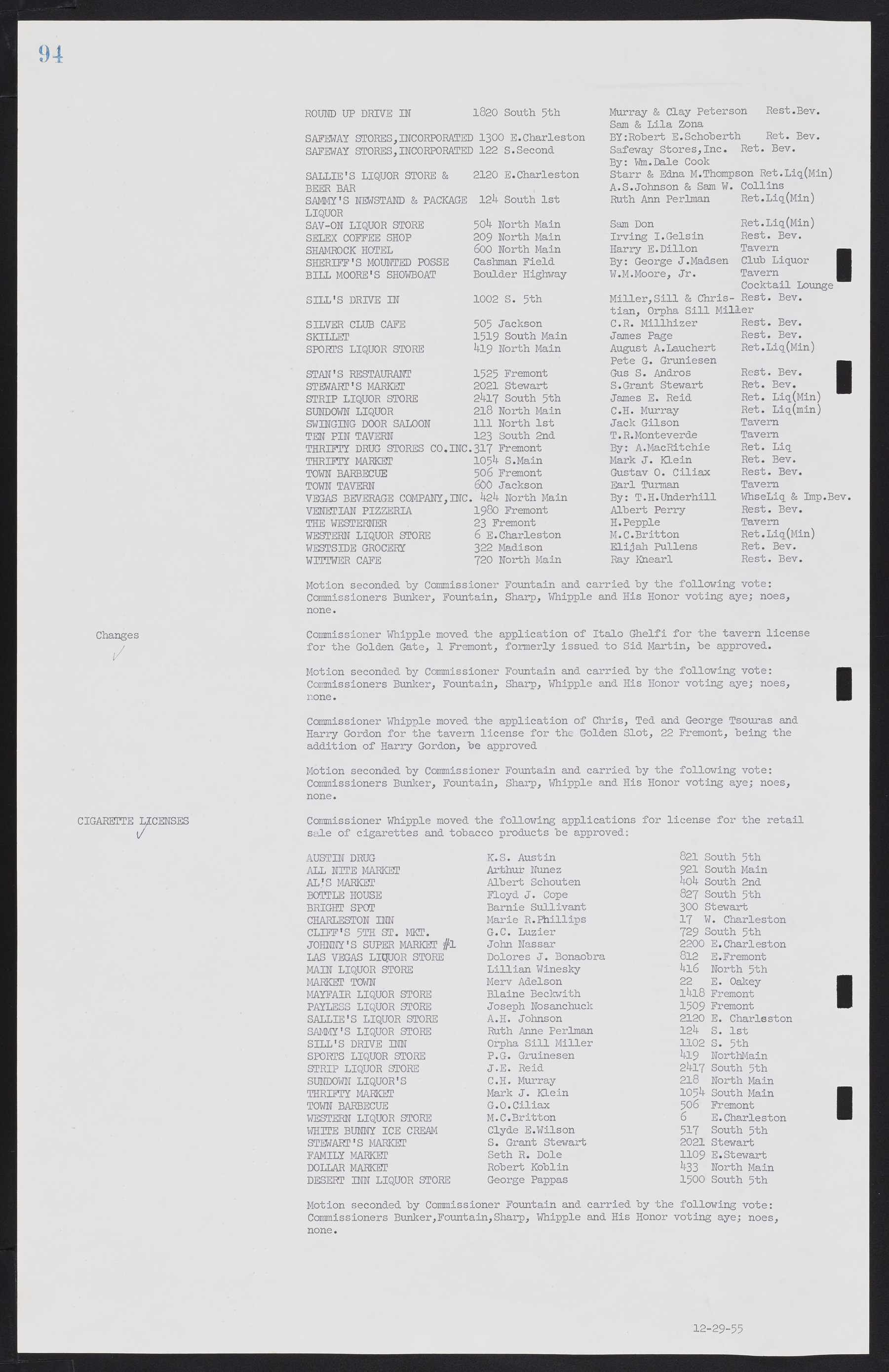 Las Vegas City Commission Minutes, September 21, 1955 to November 20, 1957, lvc000010-104