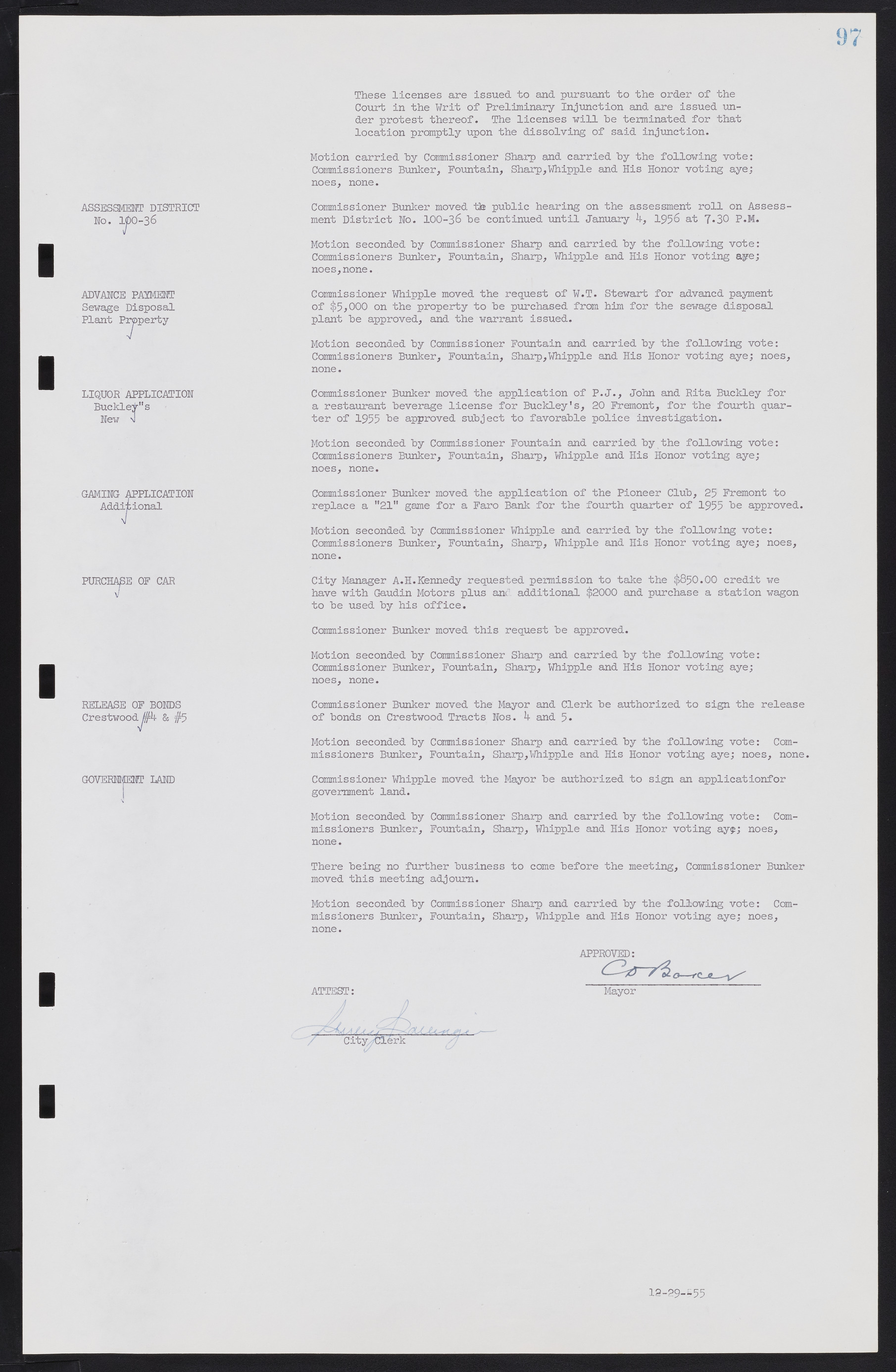 Las Vegas City Commission Minutes, September 21, 1955 to November 20, 1957, lvc000010-107