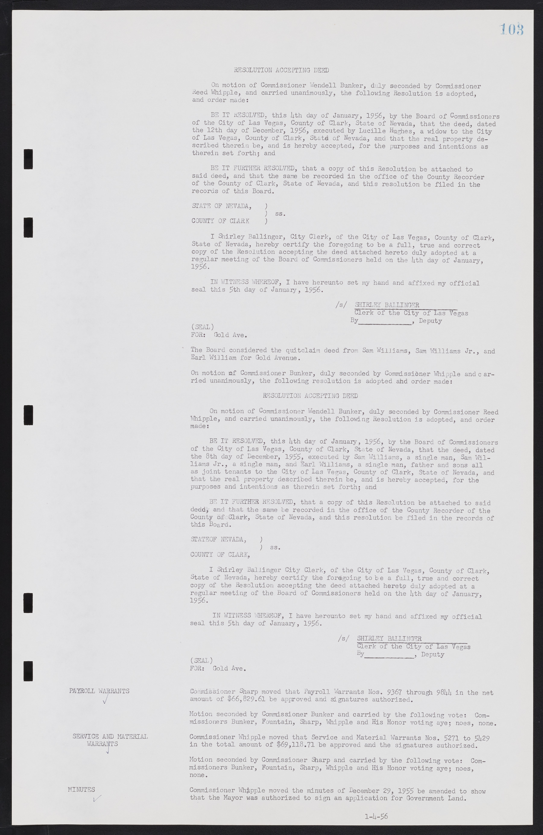 Las Vegas City Commission Minutes, September 21, 1955 to November 20, 1957, lvc000010-113
