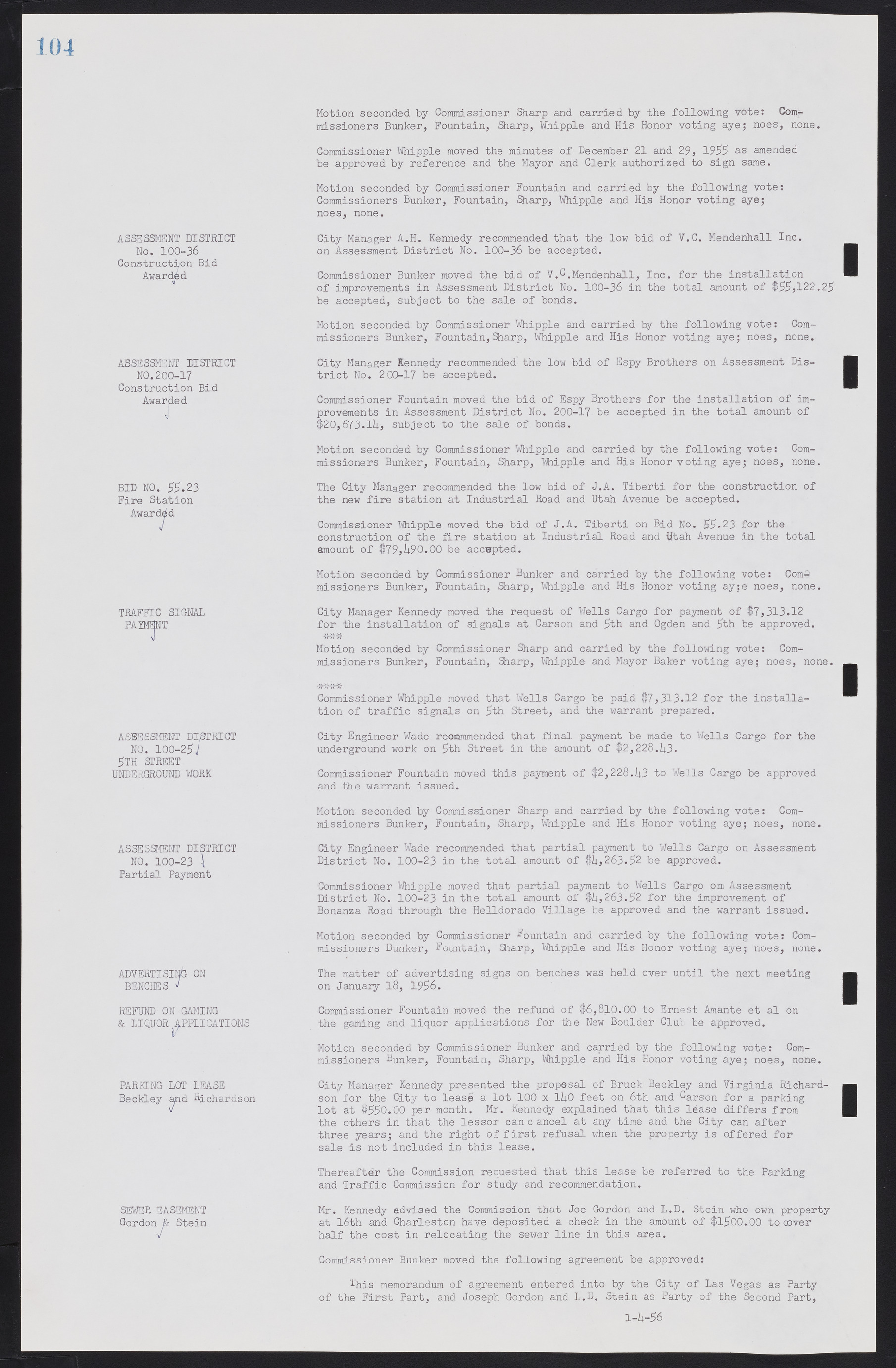 Las Vegas City Commission Minutes, September 21, 1955 to November 20, 1957, lvc000010-114