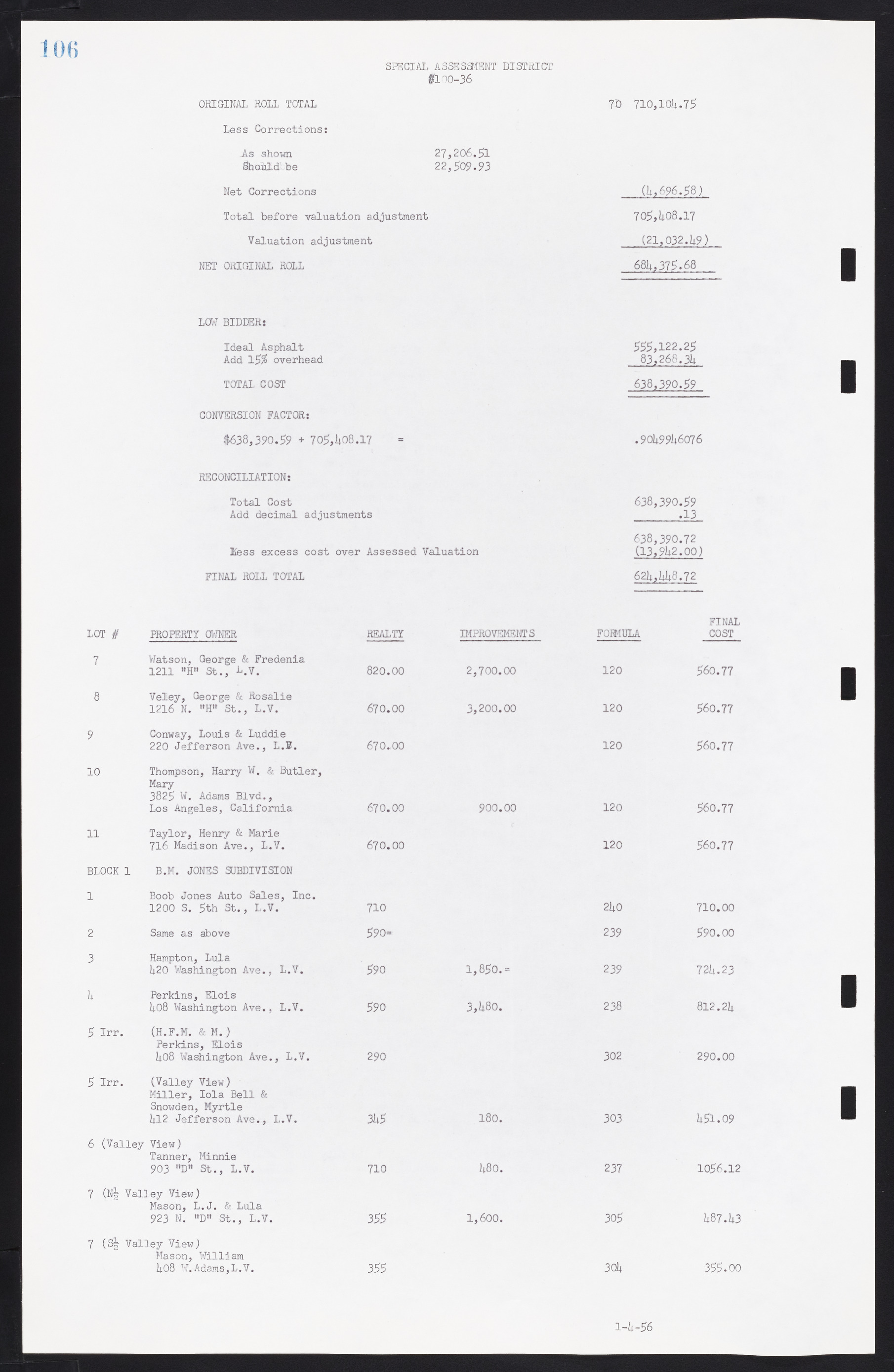 Las Vegas City Commission Minutes, September 21, 1955 to November 20, 1957, lvc000010-116