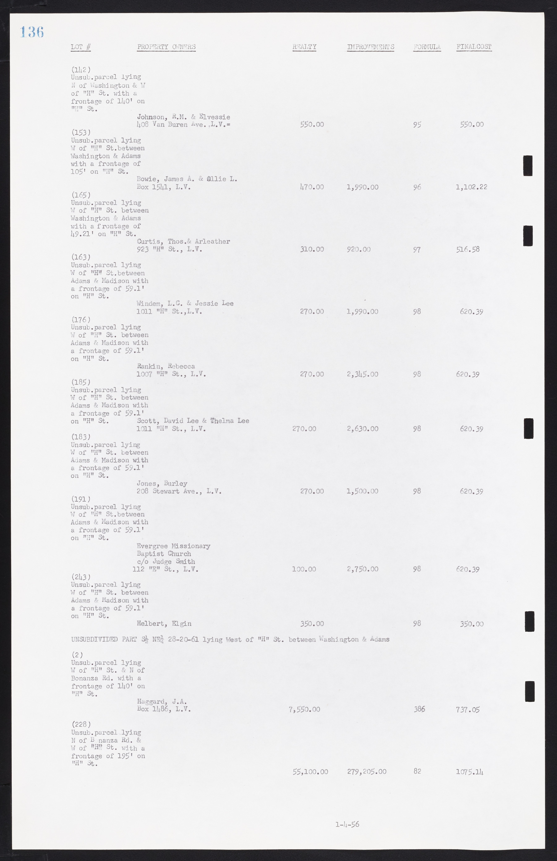 Las Vegas City Commission Minutes, September 21, 1955 to November 20, 1957, lvc000010-146