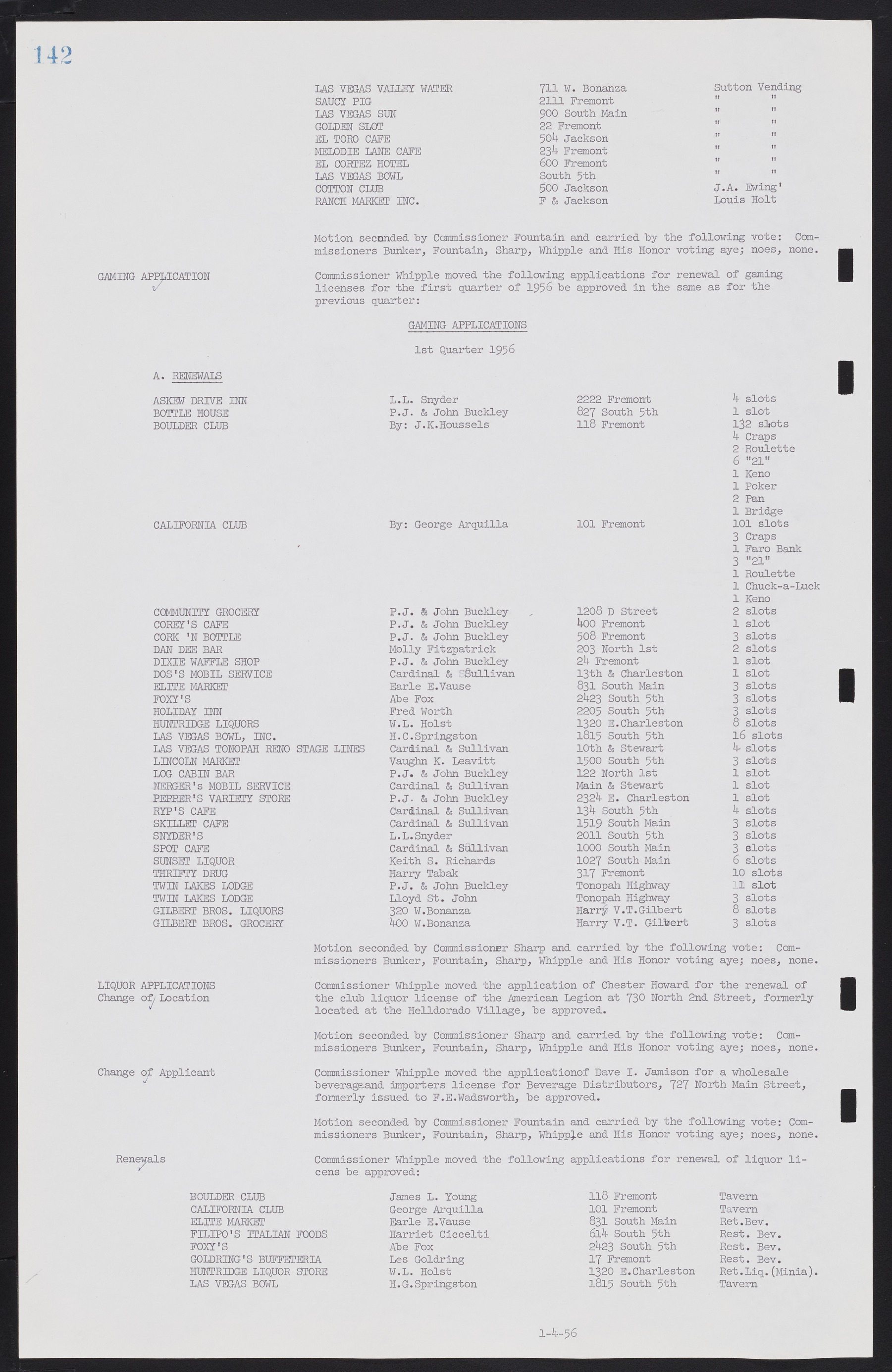 Las Vegas City Commission Minutes, September 21, 1955 to November 20, 1957, lvc000010-152