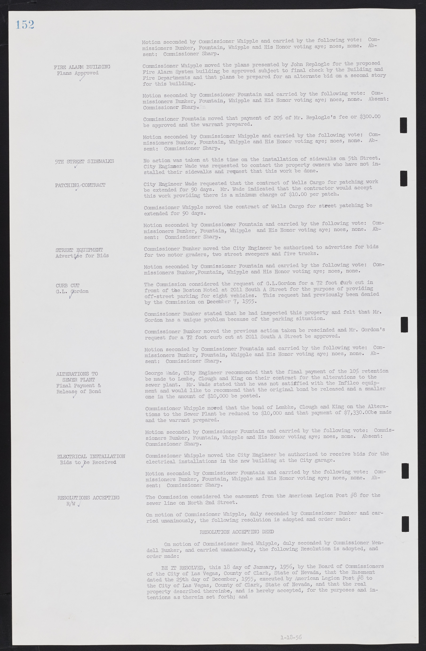 Las Vegas City Commission Minutes, September 21, 1955 to November 20, 1957, lvc000010-166