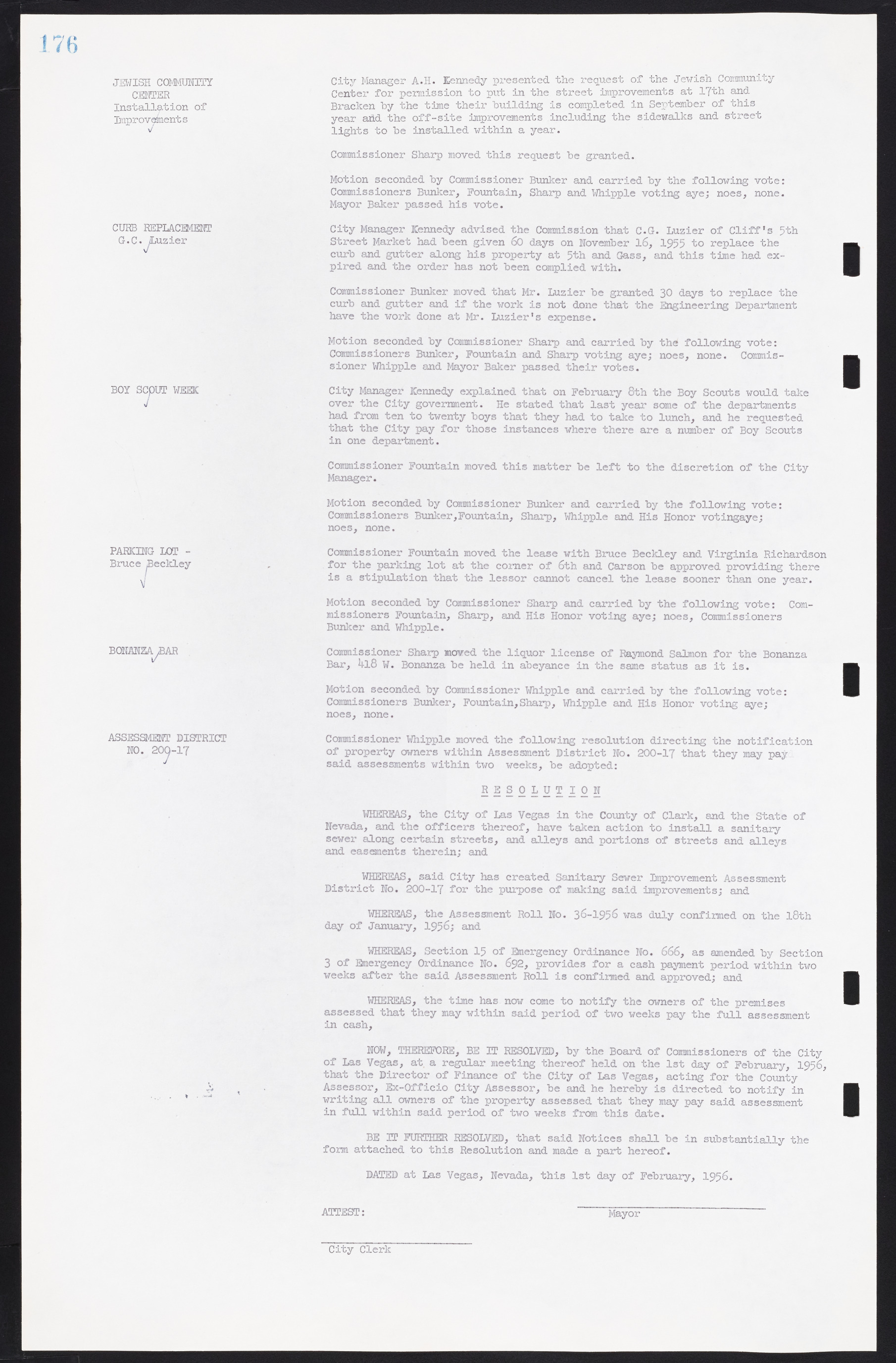 Las Vegas City Commission Minutes, September 21, 1955 to November 20, 1957, lvc000010-192