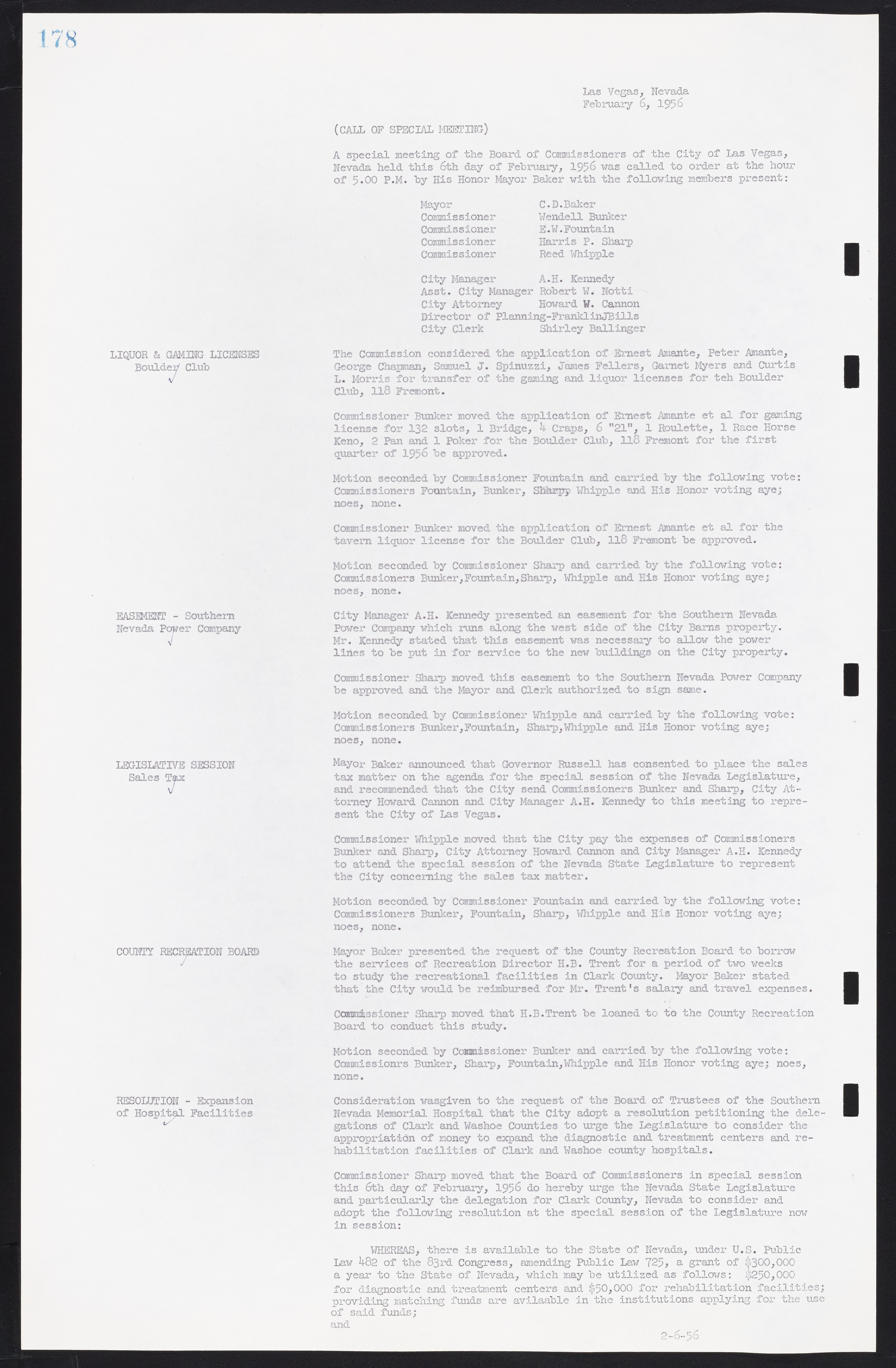 Las Vegas City Commission Minutes, September 21, 1955 to November 20, 1957, lvc000010-194