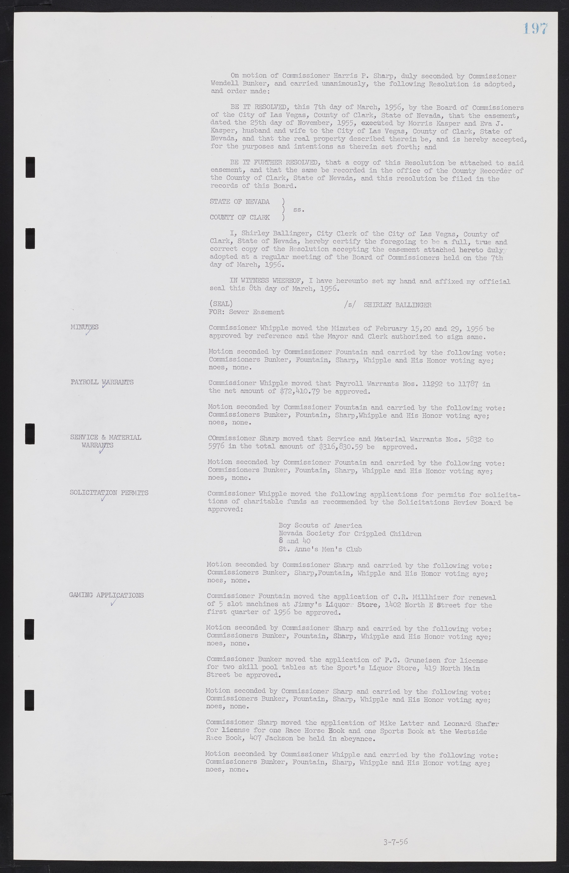 Las Vegas City Commission Minutes, September 21, 1955 to November 20, 1957, lvc000010-213