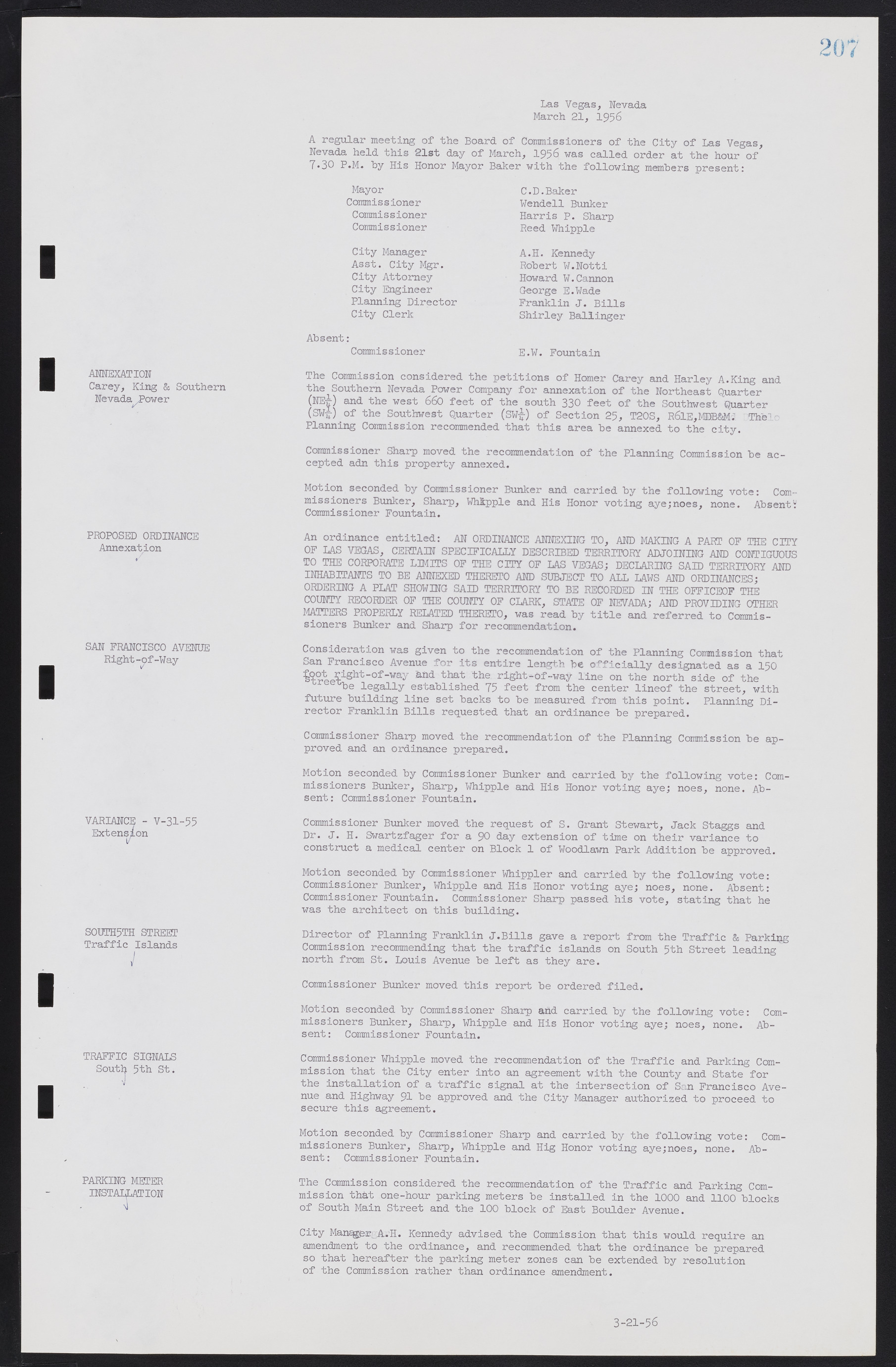 Las Vegas City Commission Minutes, September 21, 1955 to November 20, 1957, lvc000010-225