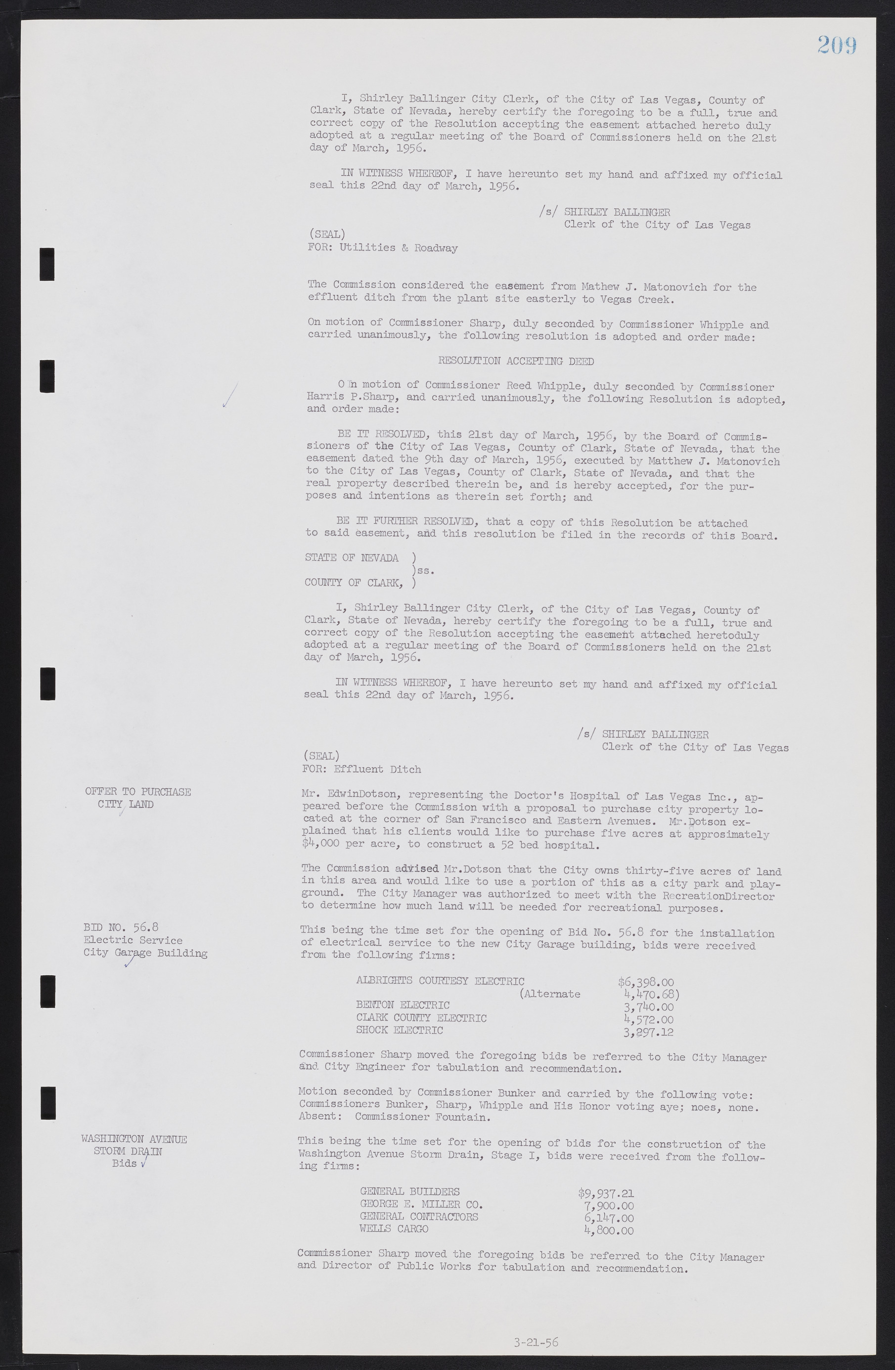 Las Vegas City Commission Minutes, September 21, 1955 to November 20, 1957, lvc000010-227