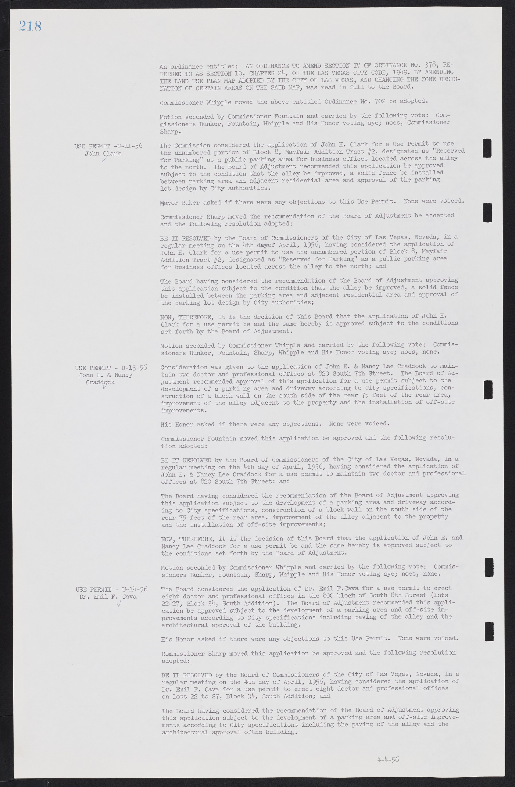 Las Vegas City Commission Minutes, September 21, 1955 to November 20, 1957, lvc000010-236