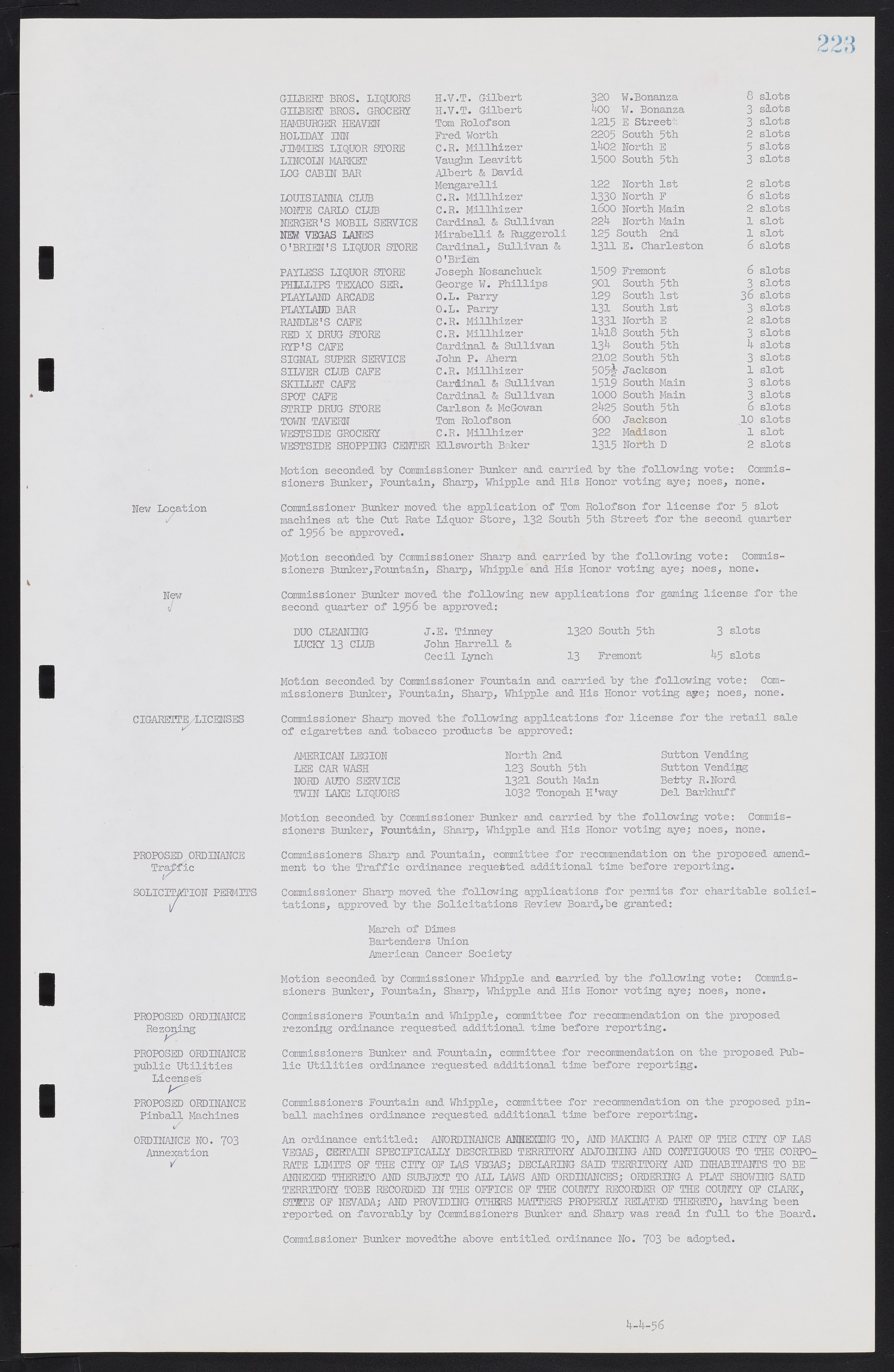 Las Vegas City Commission Minutes, September 21, 1955 to November 20, 1957, lvc000010-241