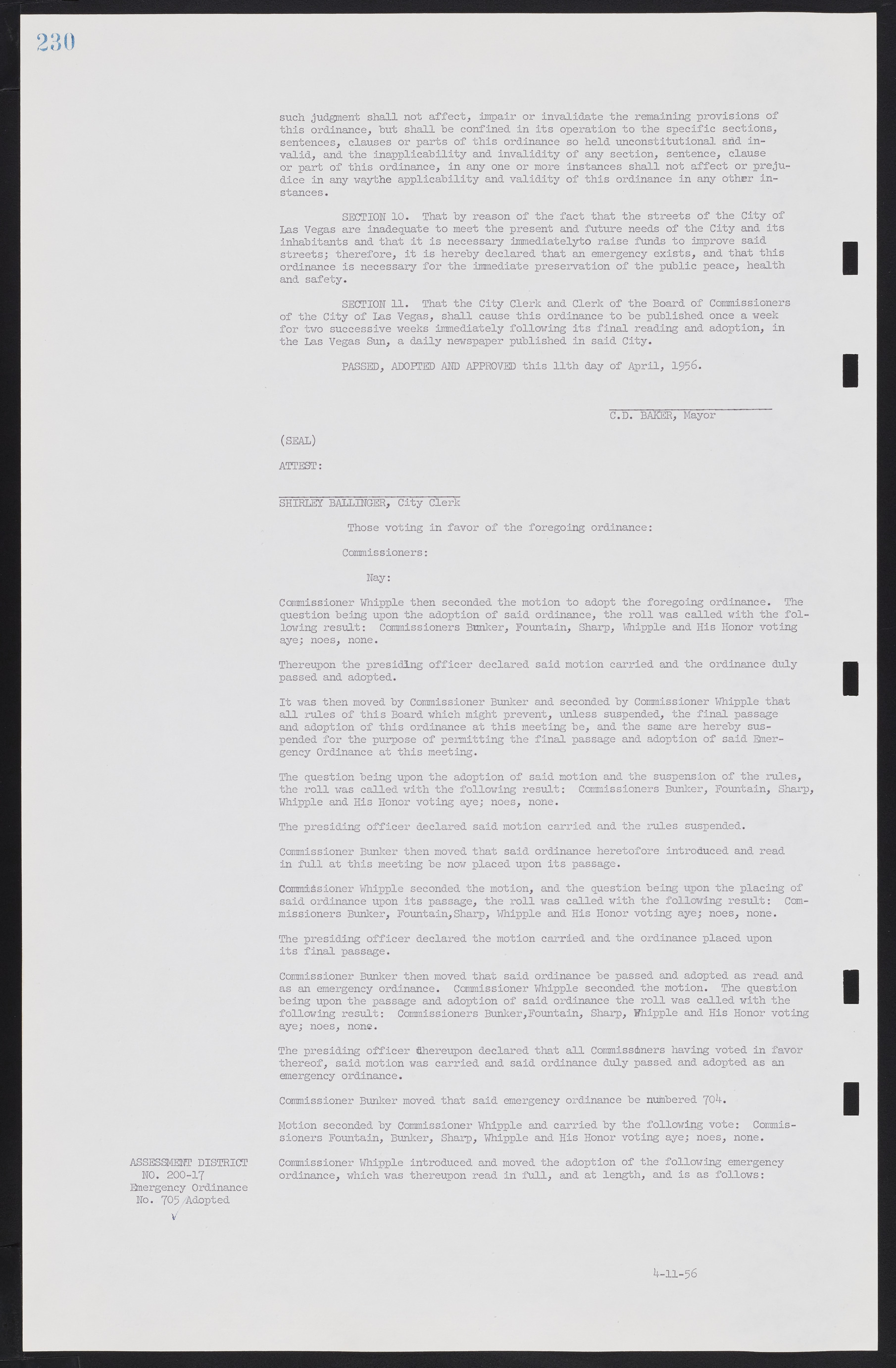 Las Vegas City Commission Minutes, September 21, 1955 to November 20, 1957, lvc000010-248