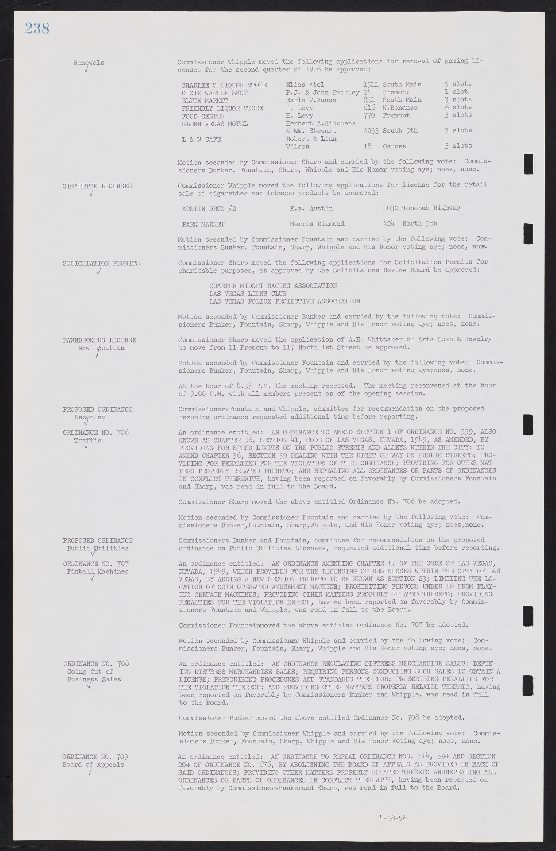 Las Vegas City Commission Minutes, September 21, 1955 to November 20, 1957, lvc000010-256