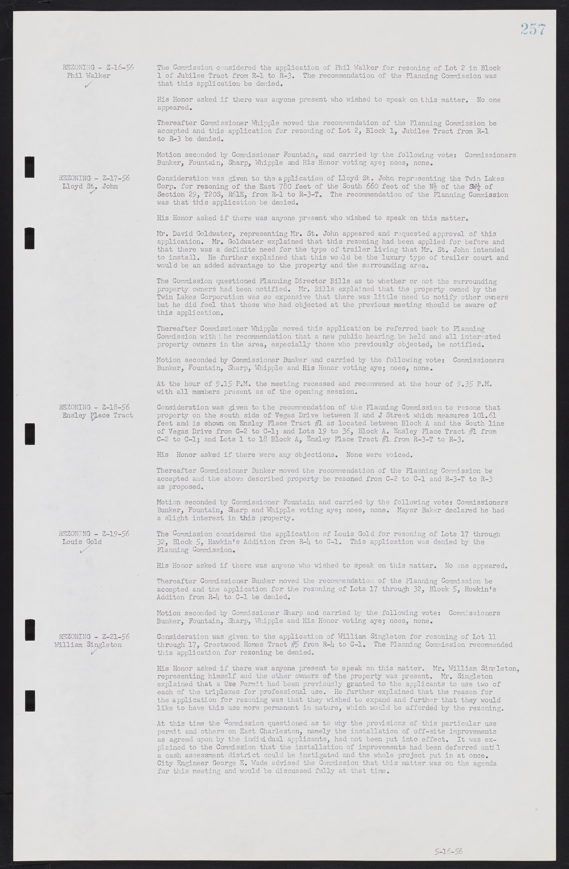 Las Vegas City Commission Minutes, September 21, 1955 to November 20, 1957, lvc000010-277