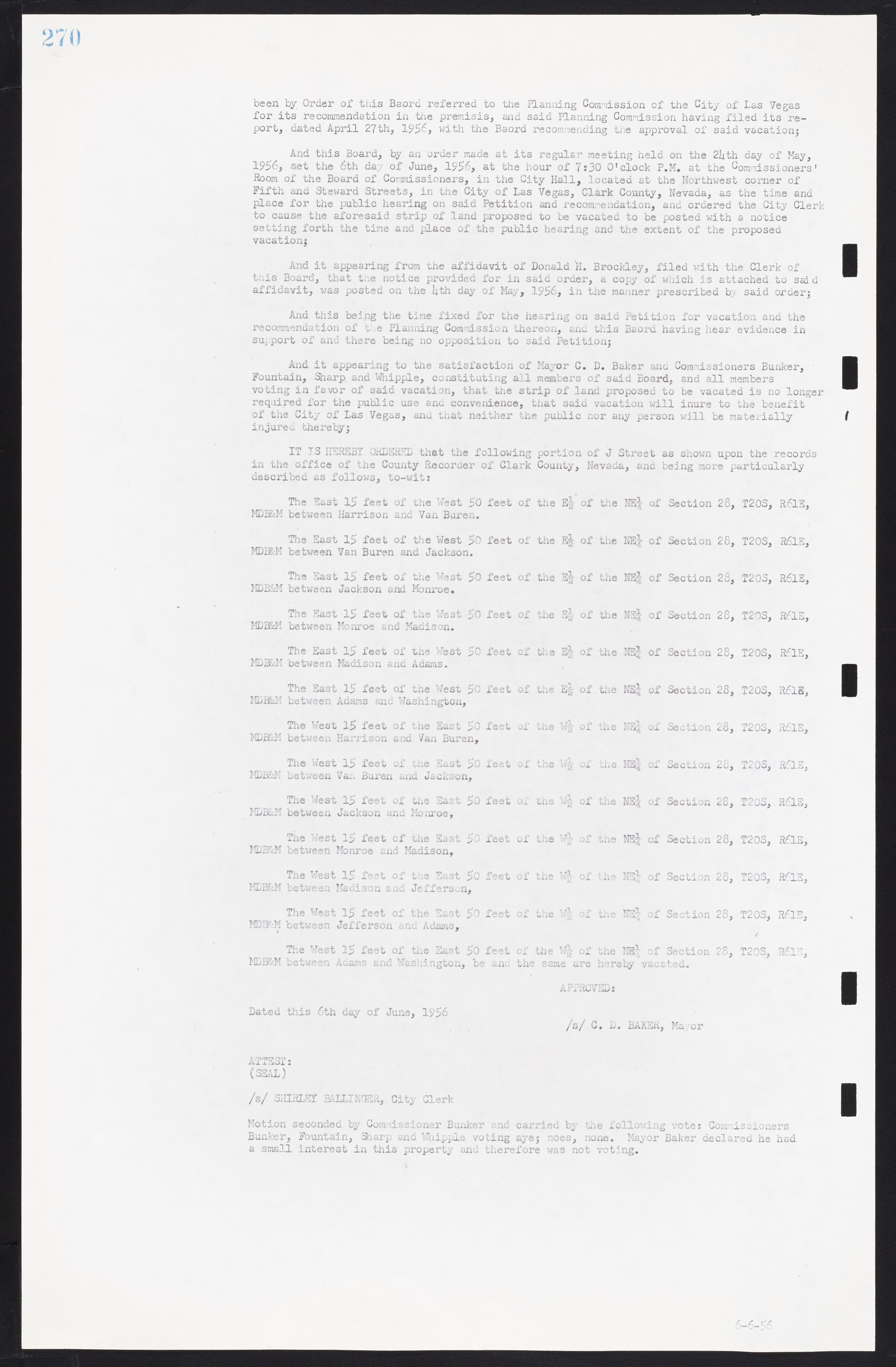 Las Vegas City Commission Minutes, September 21, 1955 to November 20, 1957, lvc000010-290