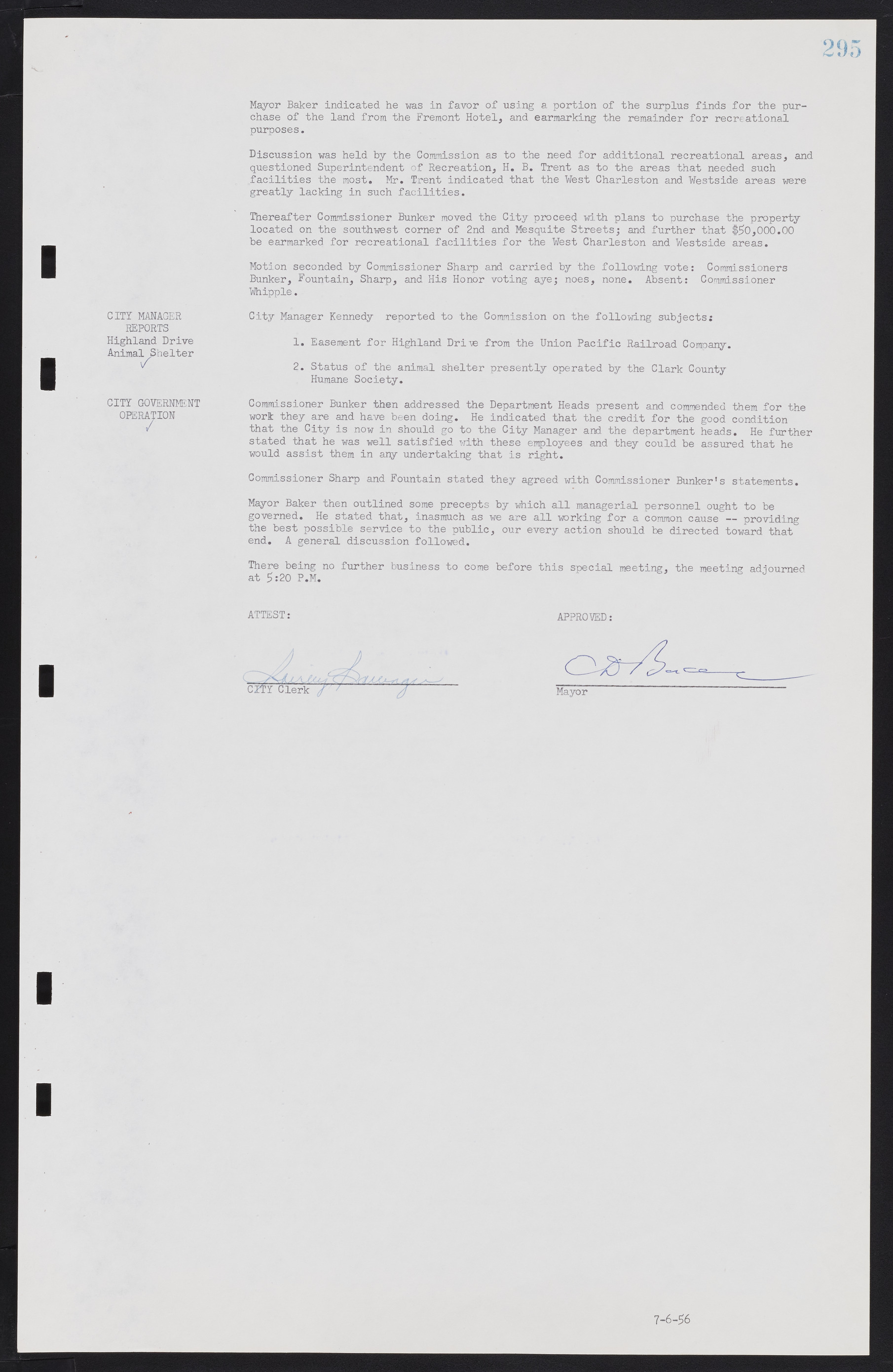 Las Vegas City Commission Minutes, September 21, 1955 to November 20, 1957, lvc000010-315