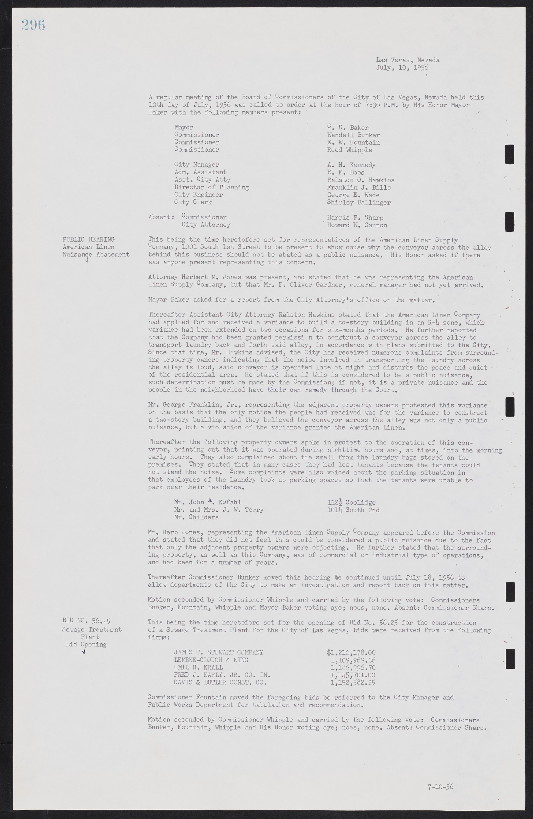 Las Vegas City Commission Minutes, September 21, 1955 to November 20, 1957, lvc000010-316