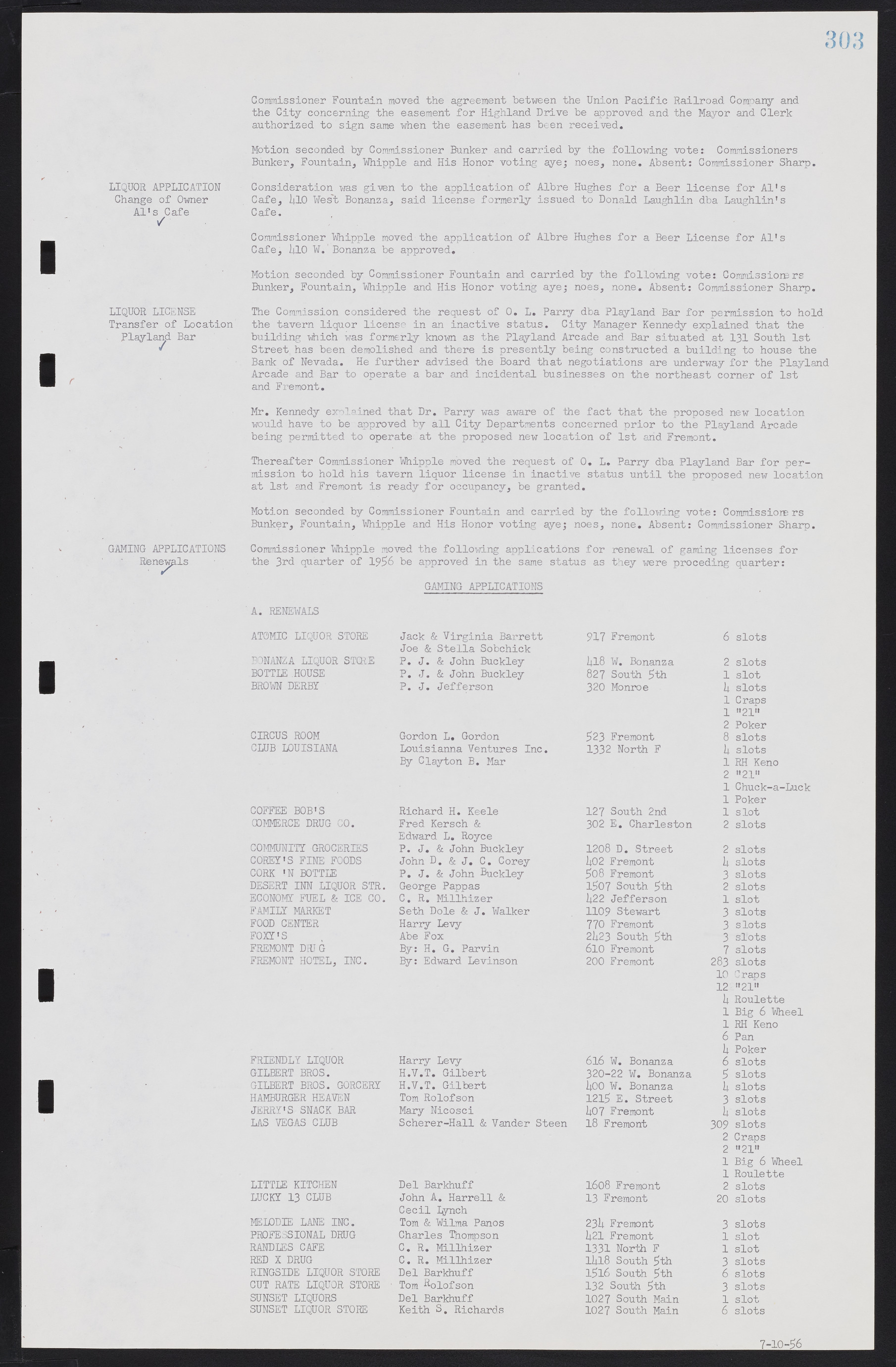 Las Vegas City Commission Minutes, September 21, 1955 to November 20, 1957, lvc000010-323