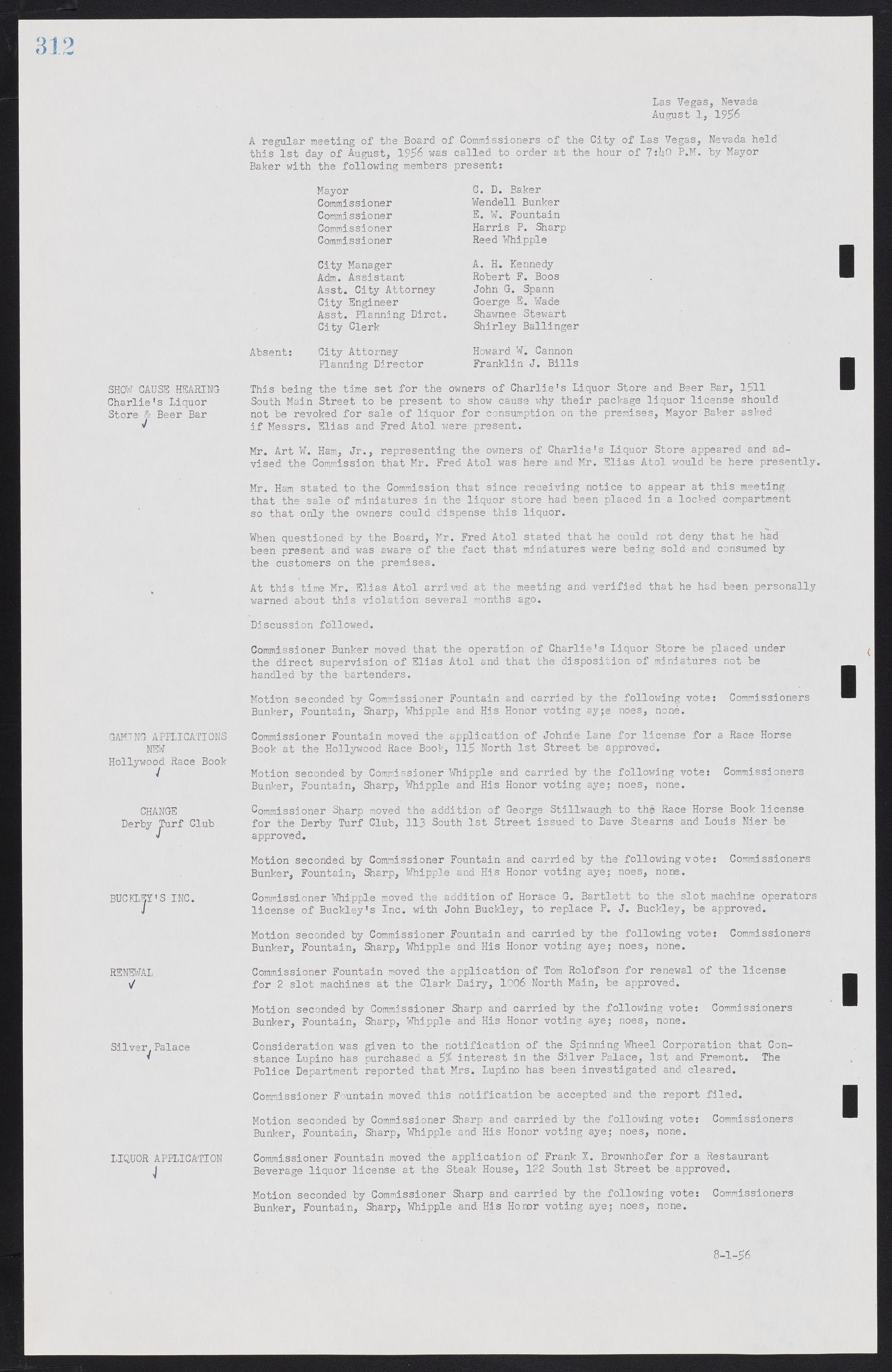 Las Vegas City Commission Minutes, September 21, 1955 to November 20, 1957, lvc000010-332