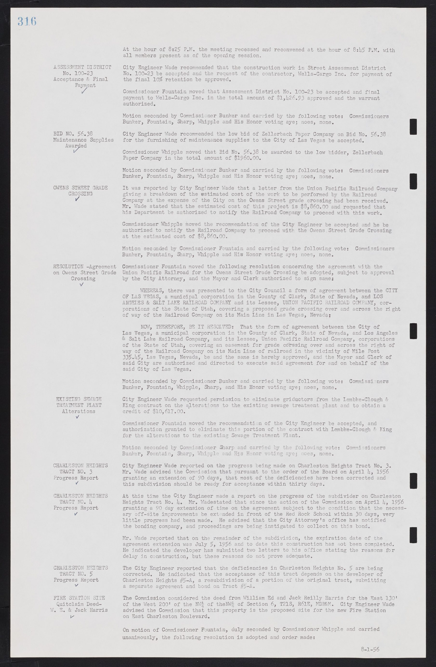 Las Vegas City Commission Minutes, September 21, 1955 to November 20, 1957, lvc000010-336