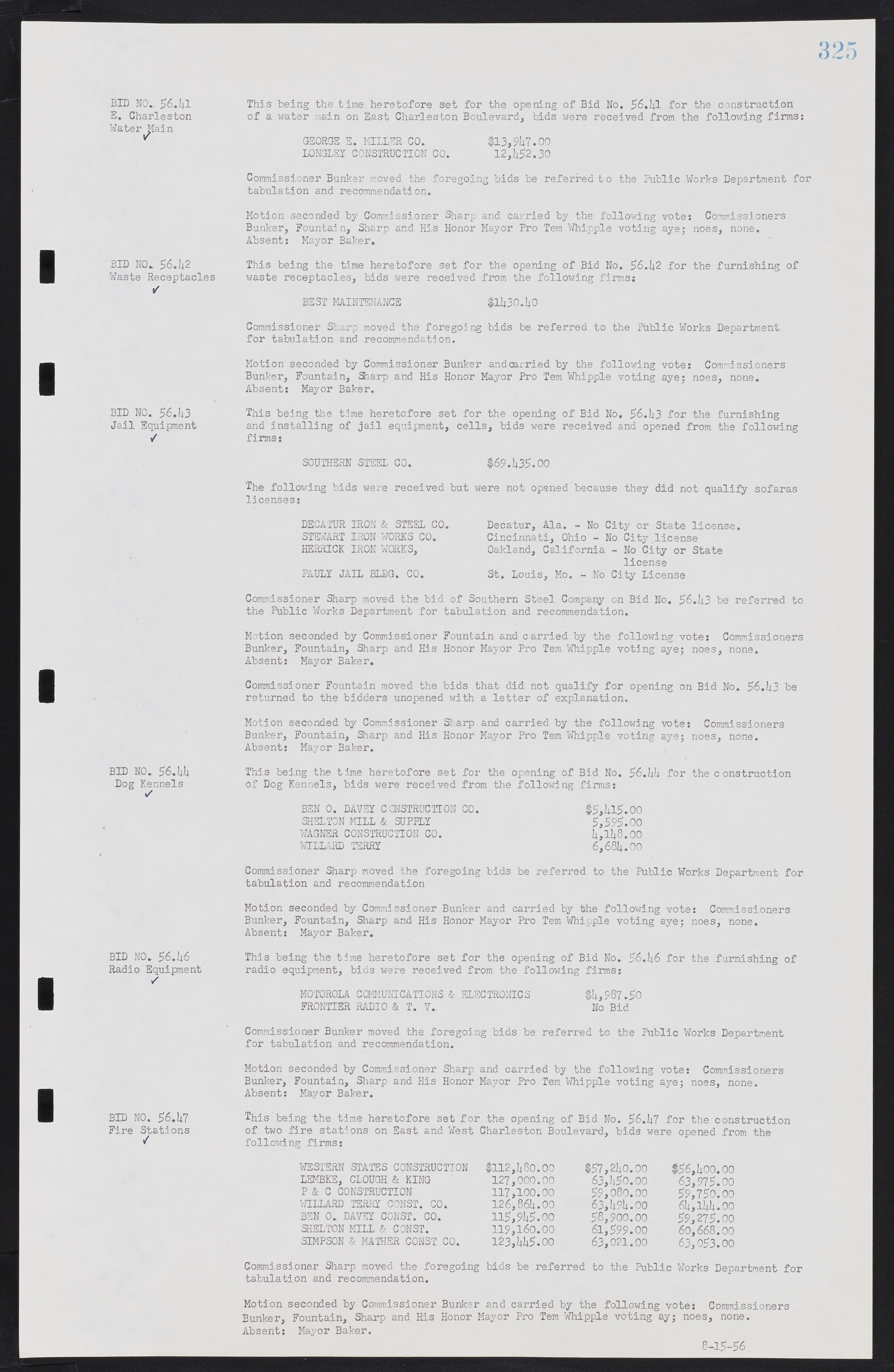 Las Vegas City Commission Minutes, September 21, 1955 to November 20, 1957, lvc000010-345