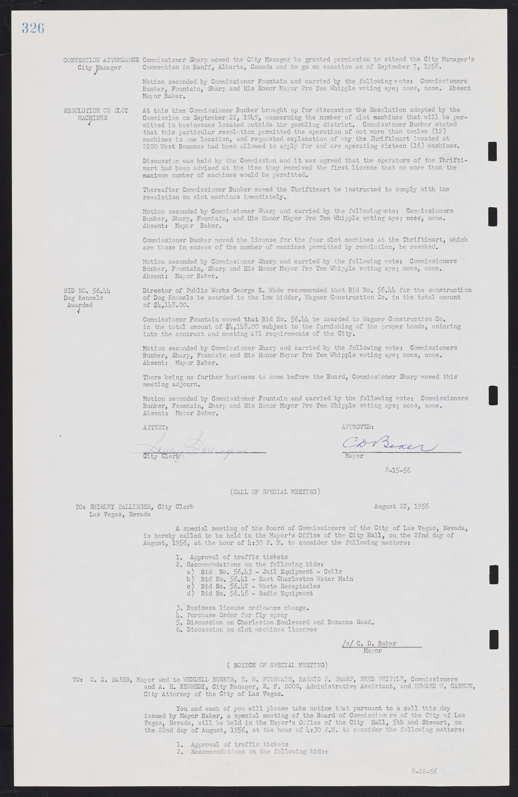 Las Vegas City Commission Minutes, September 21, 1955 to November 20, 1957, lvc000010-346