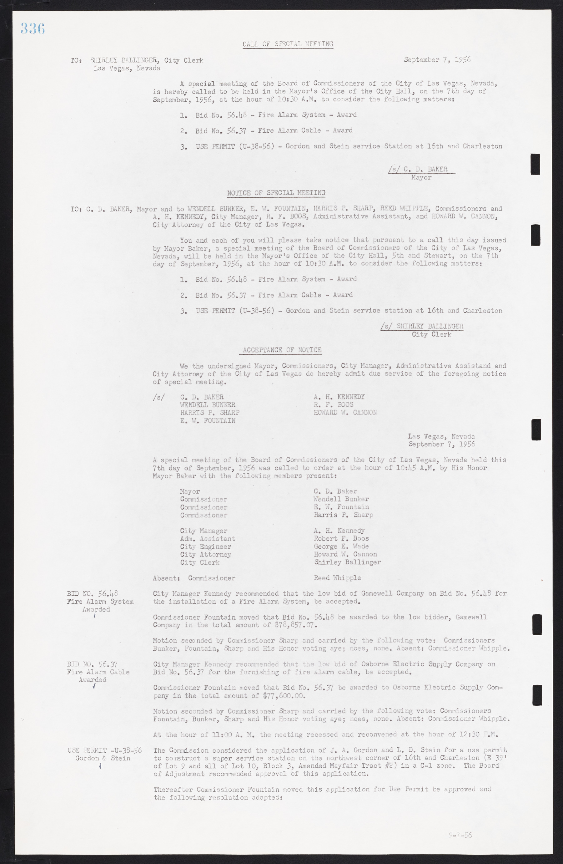 Las Vegas City Commission Minutes, September 21, 1955 to November 20, 1957, lvc000010-356