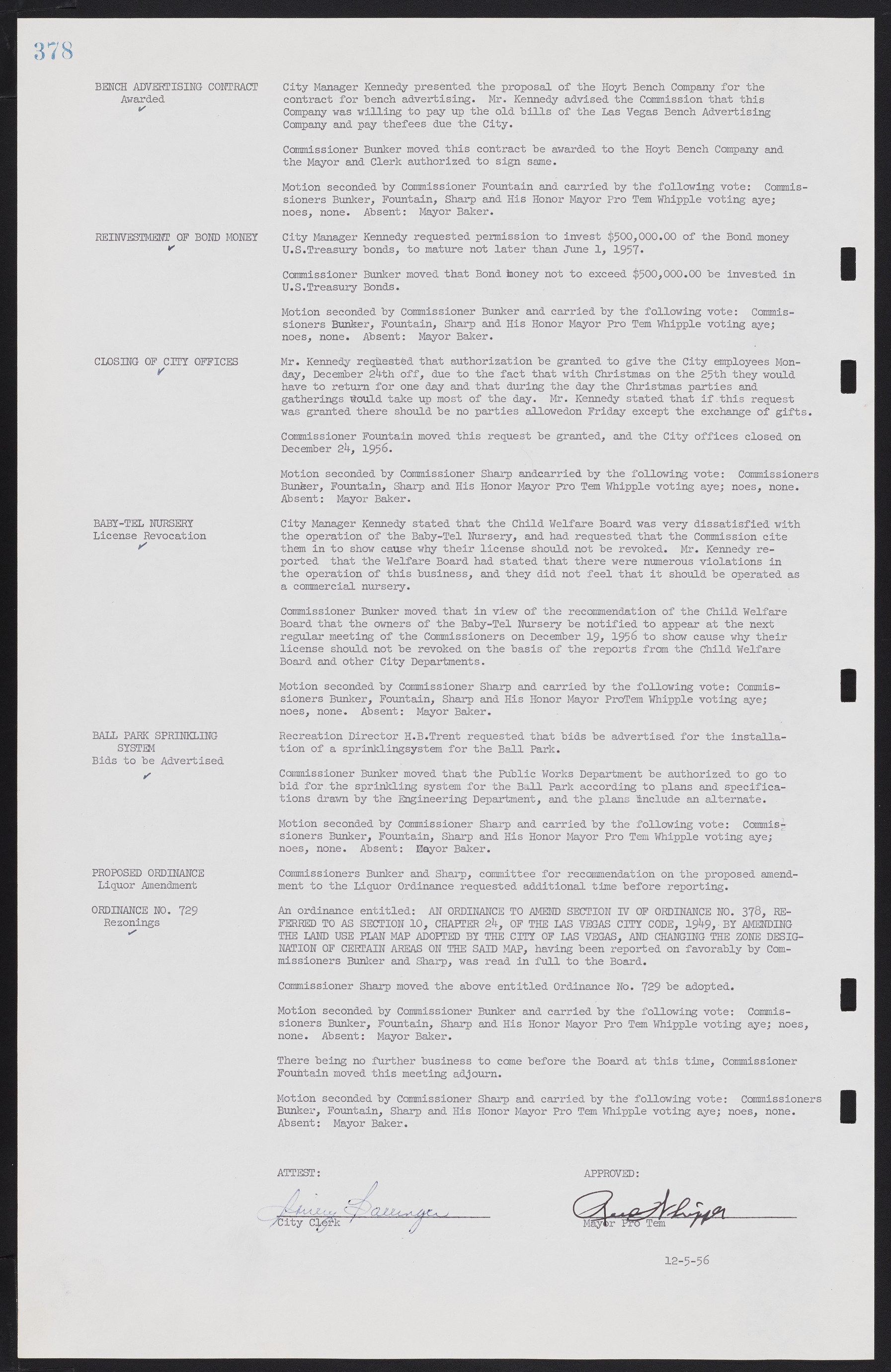 Las Vegas City Commission Minutes, September 21, 1955 to November 20, 1957, lvc000010-398