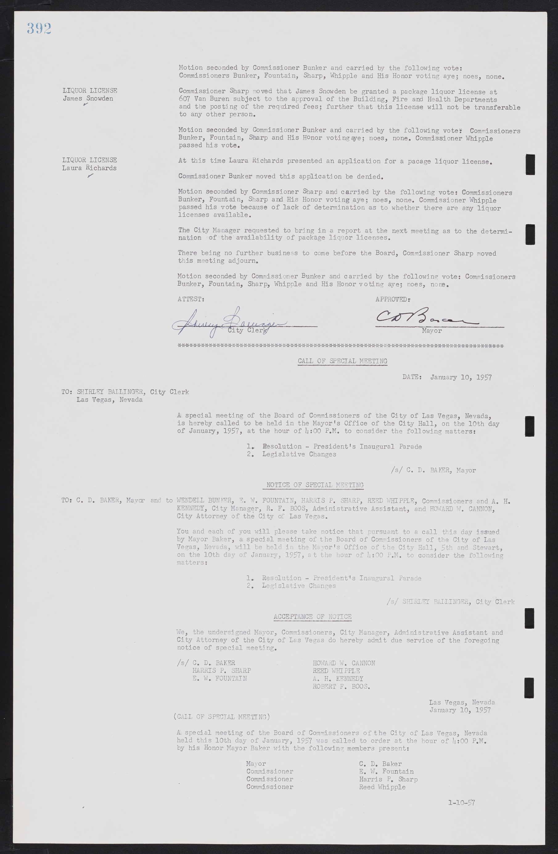 Las Vegas City Commission Minutes, September 21, 1955 to November 20, 1957, lvc000010-412