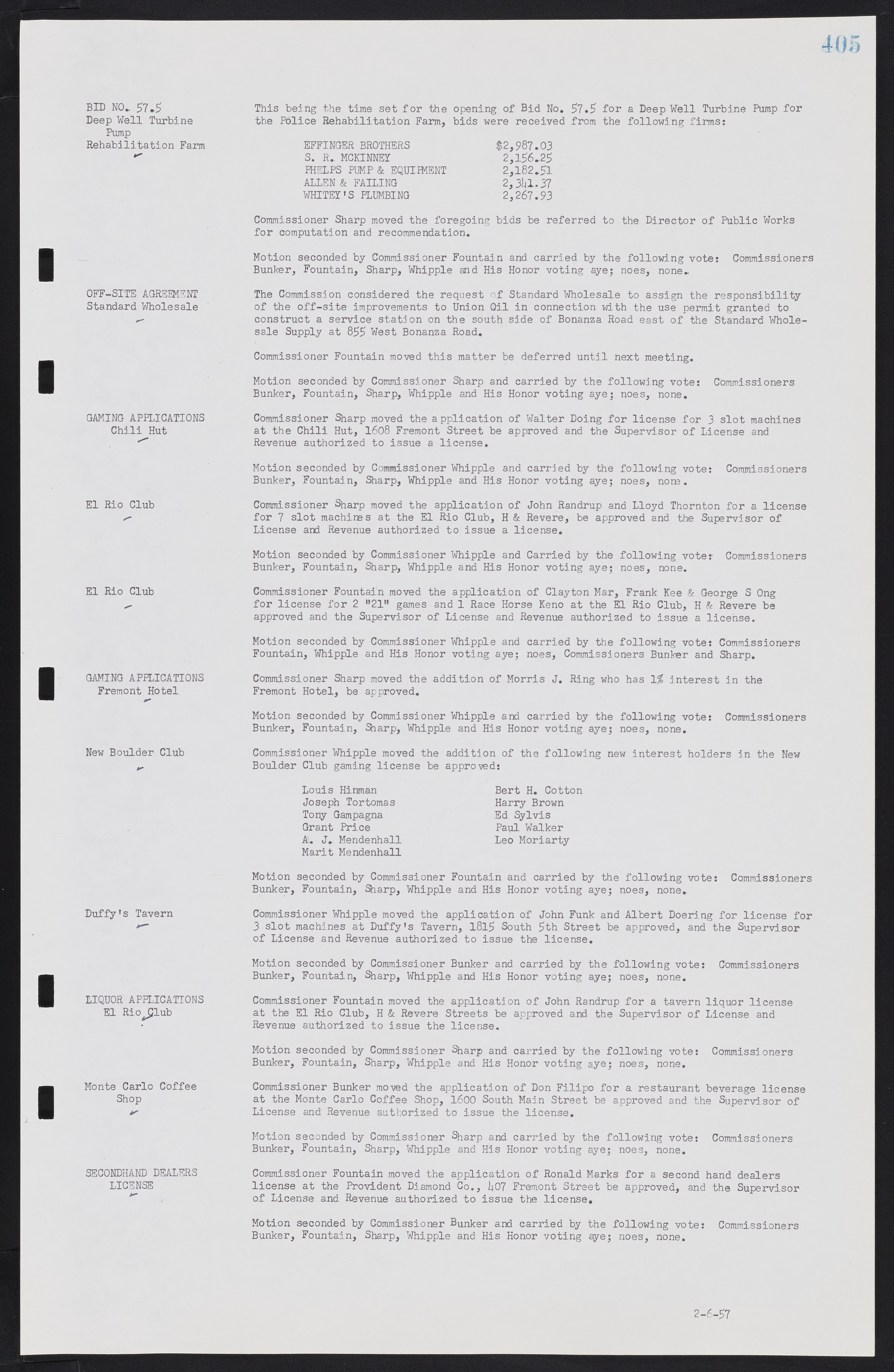 Las Vegas City Commission Minutes, September 21, 1955 to November 20, 1957, lvc000010-425