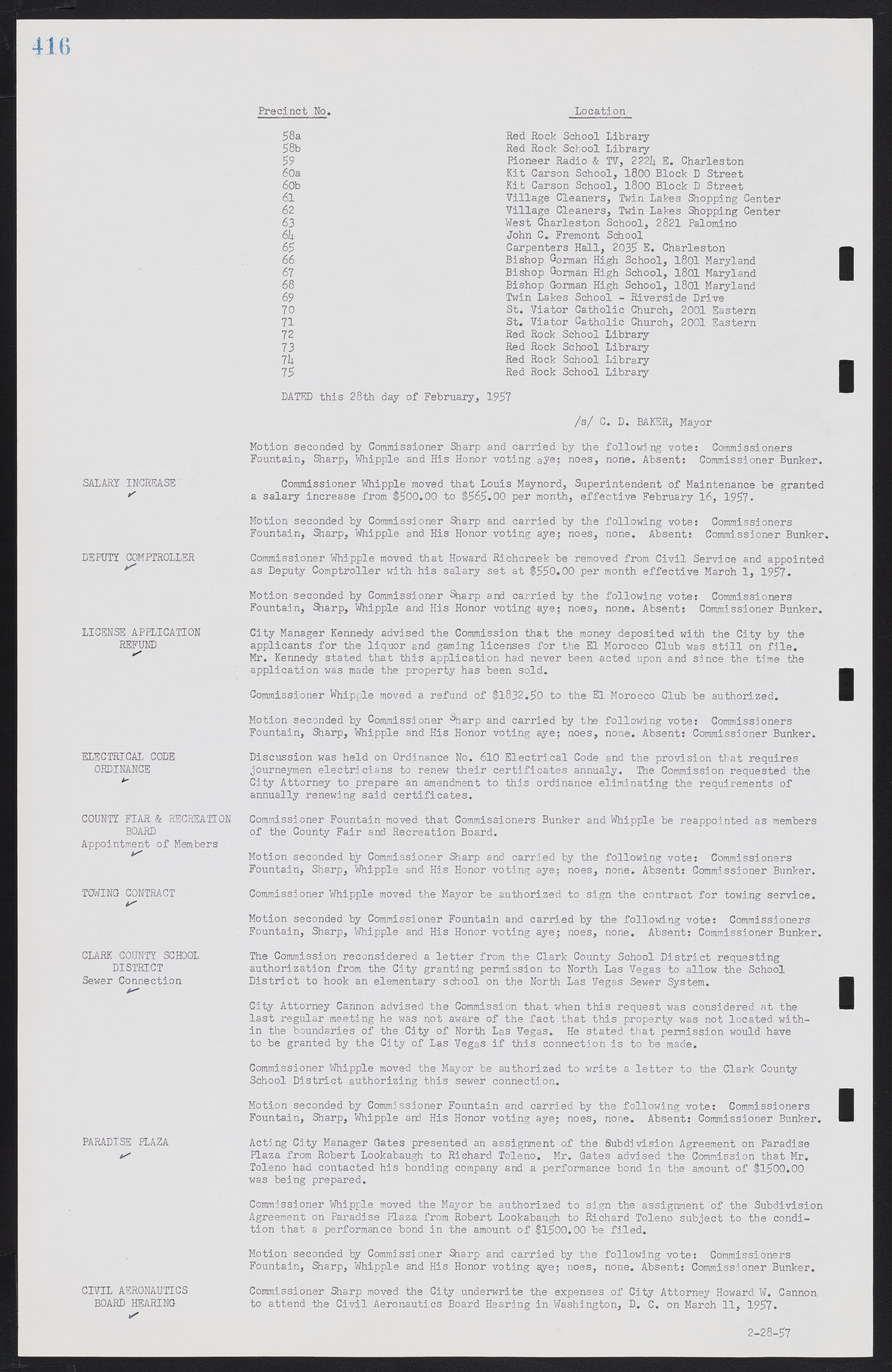 Las Vegas City Commission Minutes, September 21, 1955 to November 20, 1957, lvc000010-436