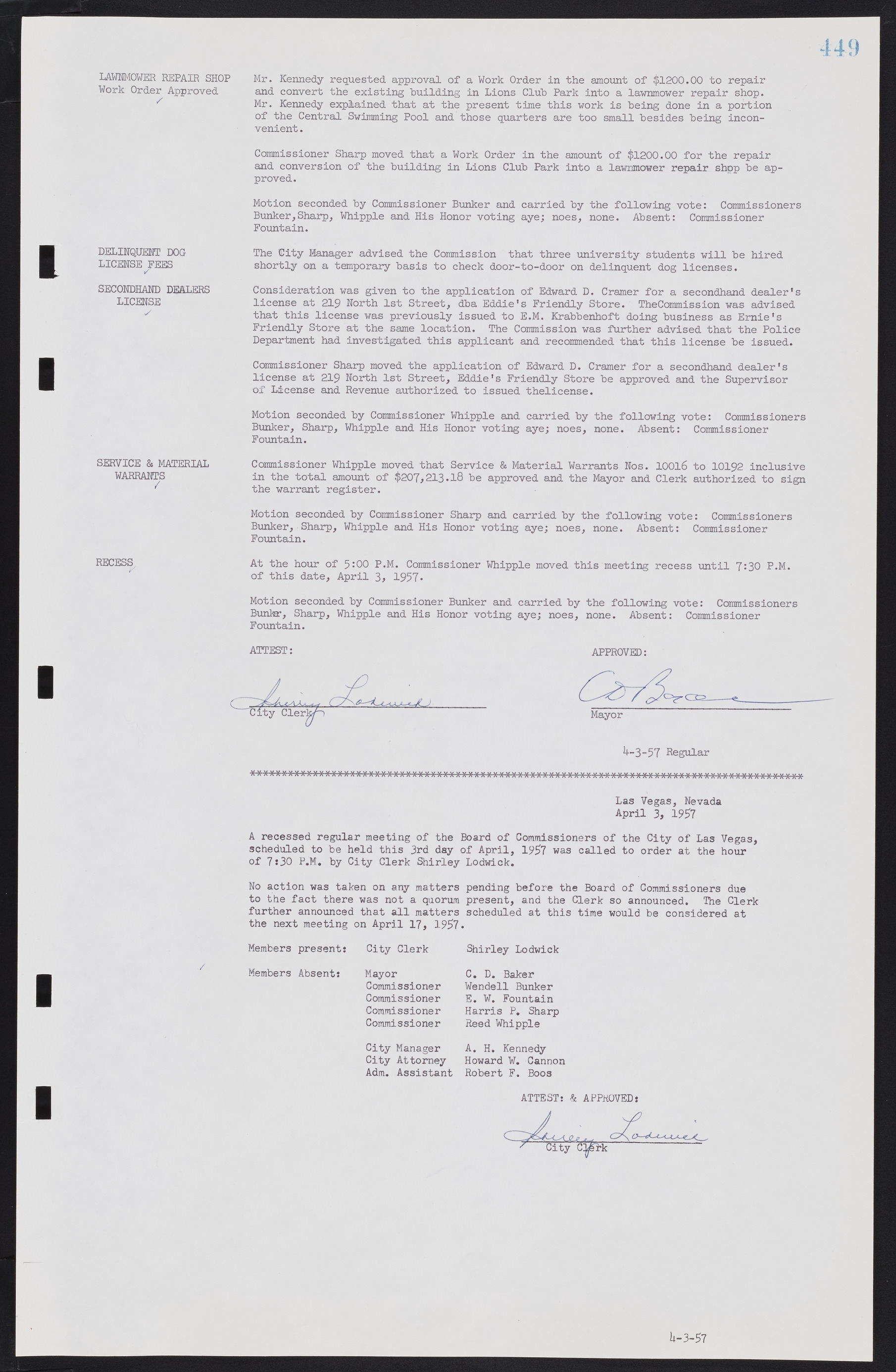 Las Vegas City Commission Minutes, September 21, 1955 to November 20, 1957, lvc000010-469