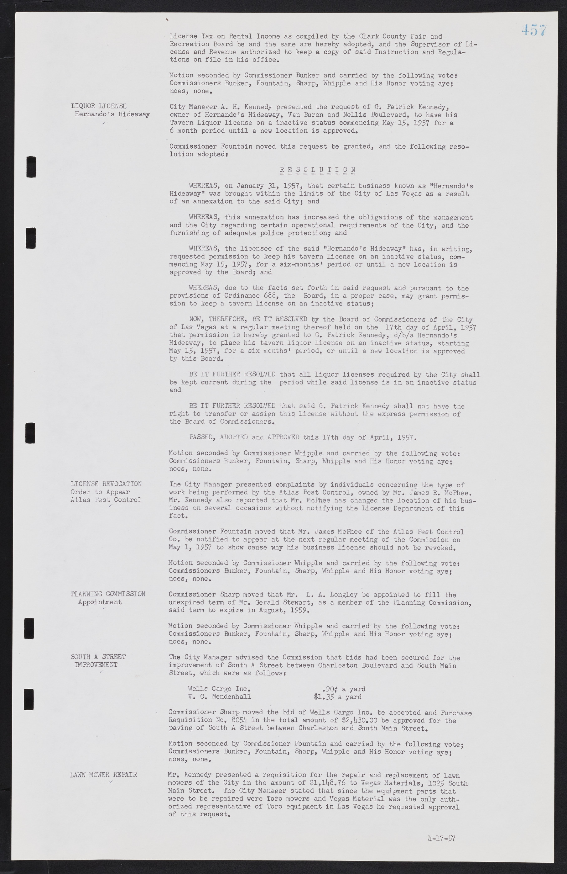 Las Vegas City Commission Minutes, September 21, 1955 to November 20, 1957, lvc000010-477