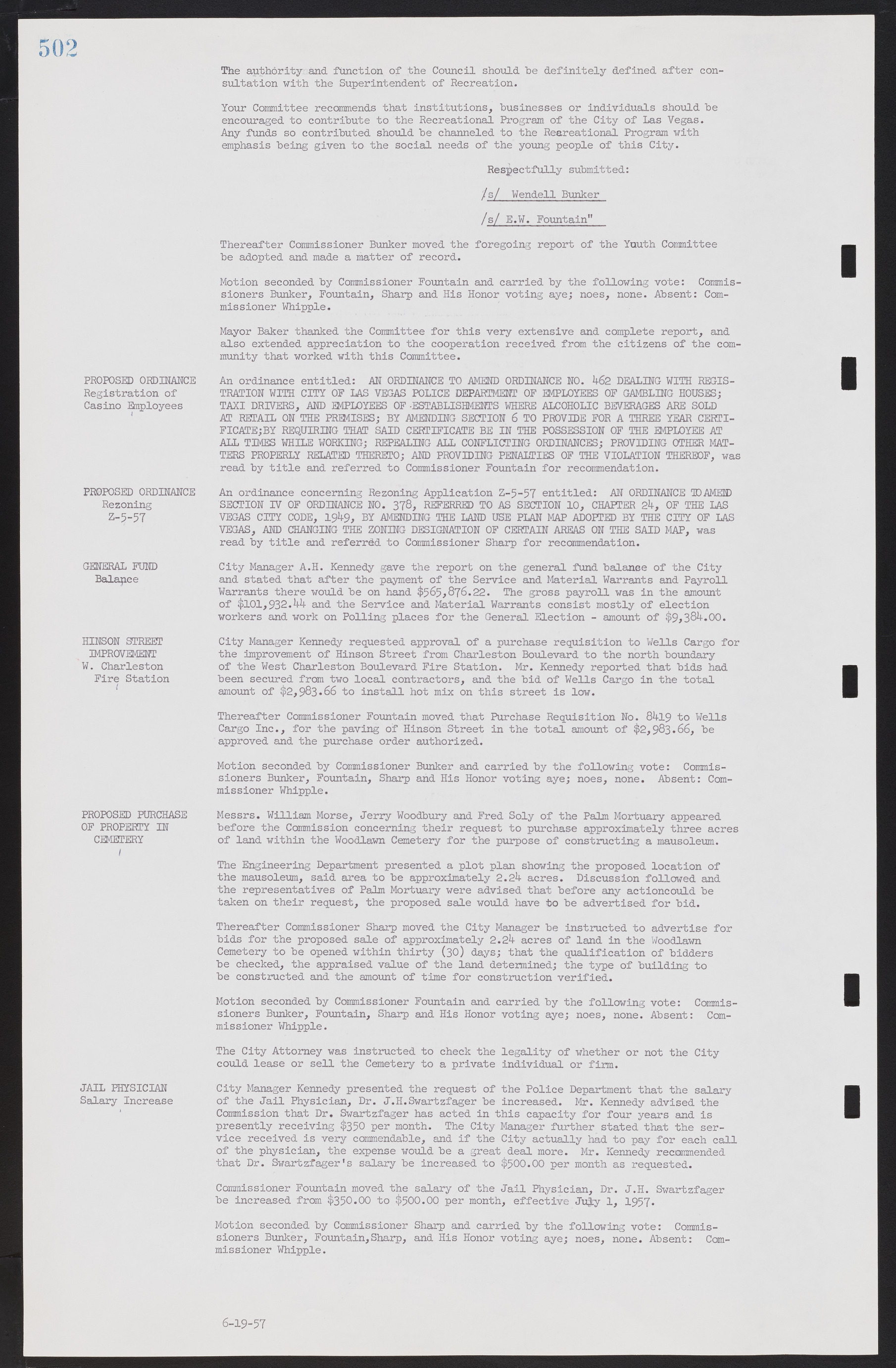 Las Vegas City Commission Minutes, September 21, 1955 to November 20, 1957, lvc000010-522