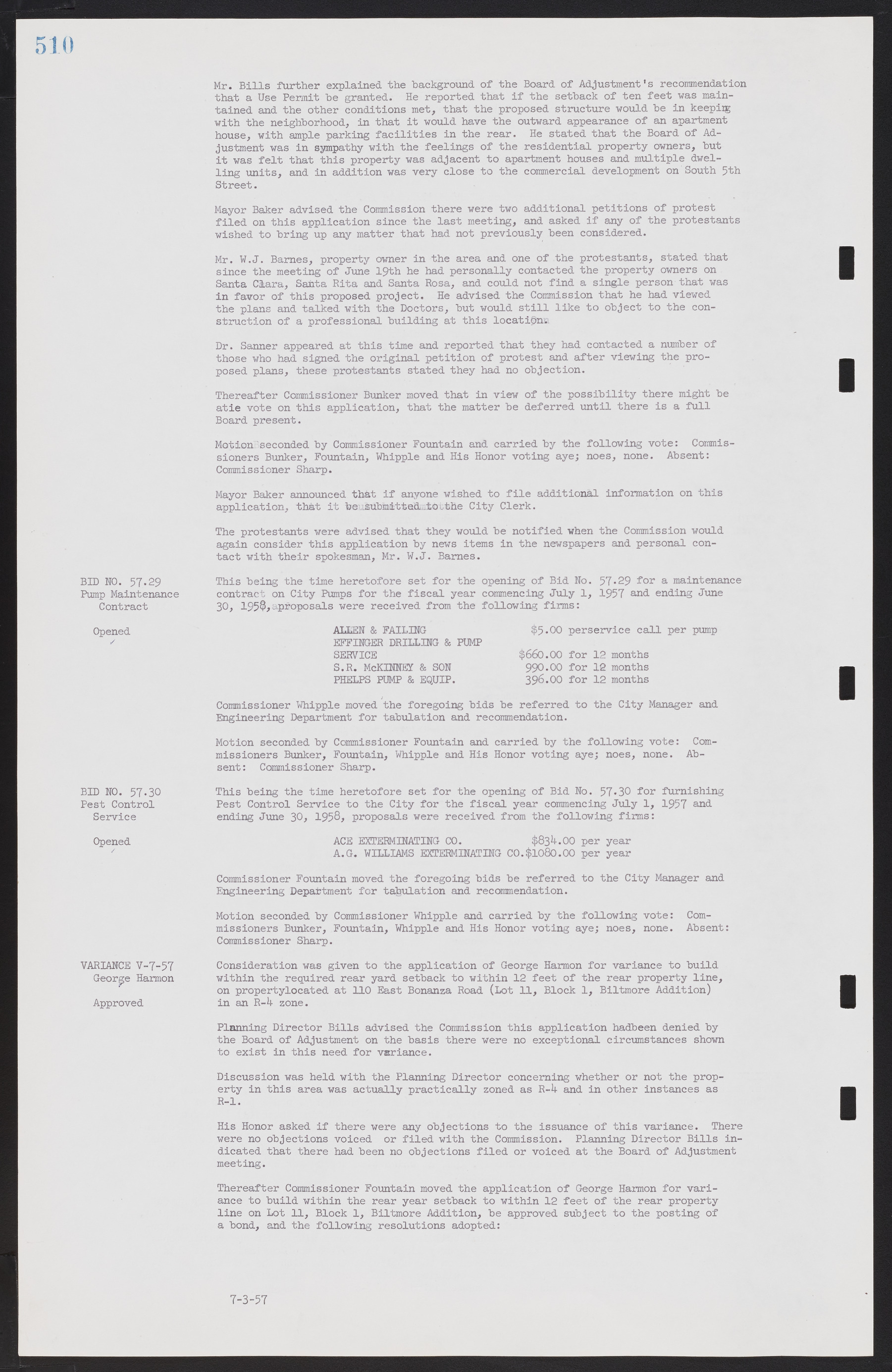 Las Vegas City Commission Minutes, September 21, 1955 to November 20, 1957, lvc000010-530