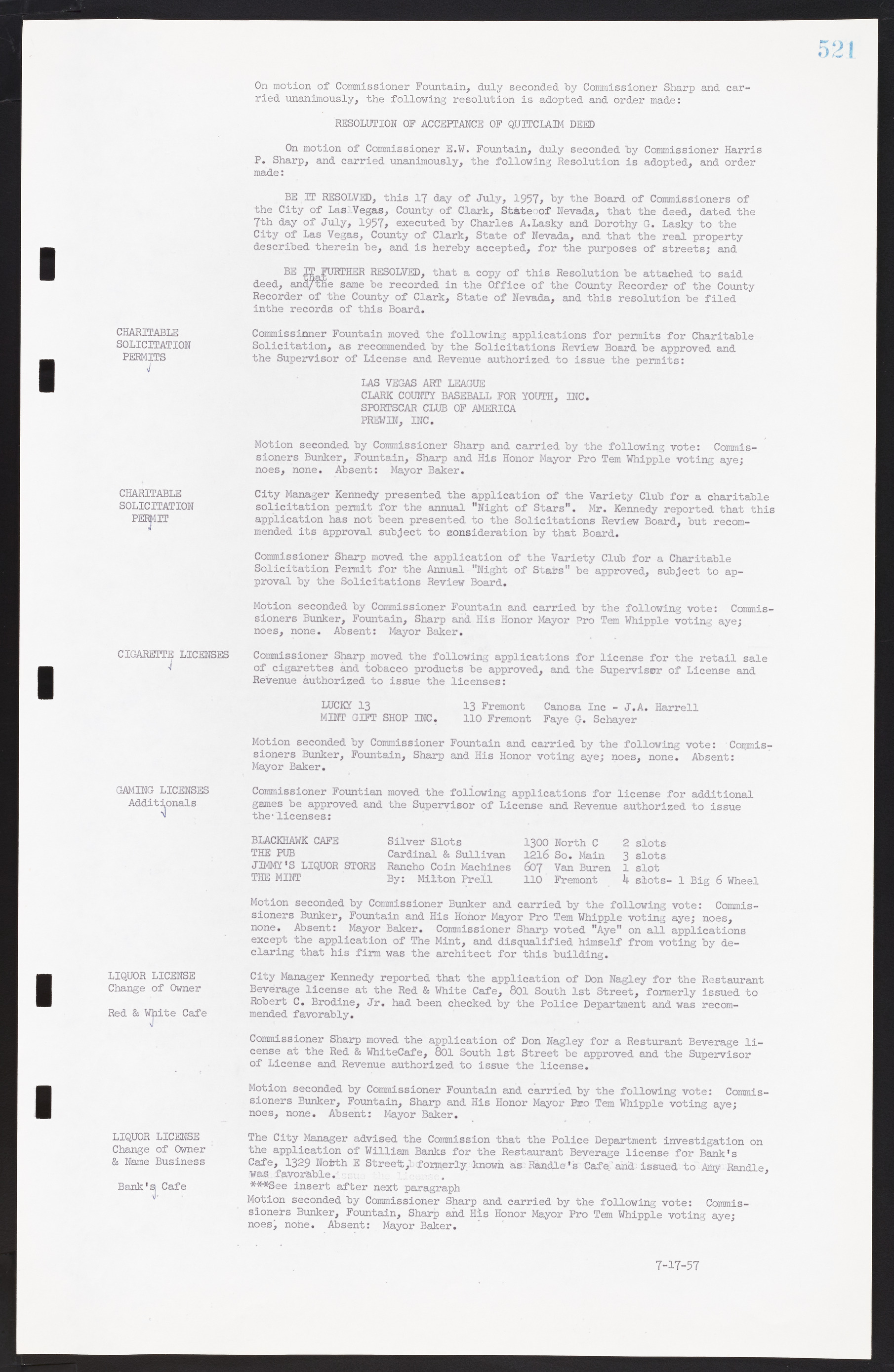 Las Vegas City Commission Minutes, September 21, 1955 to November 20, 1957, lvc000010-541