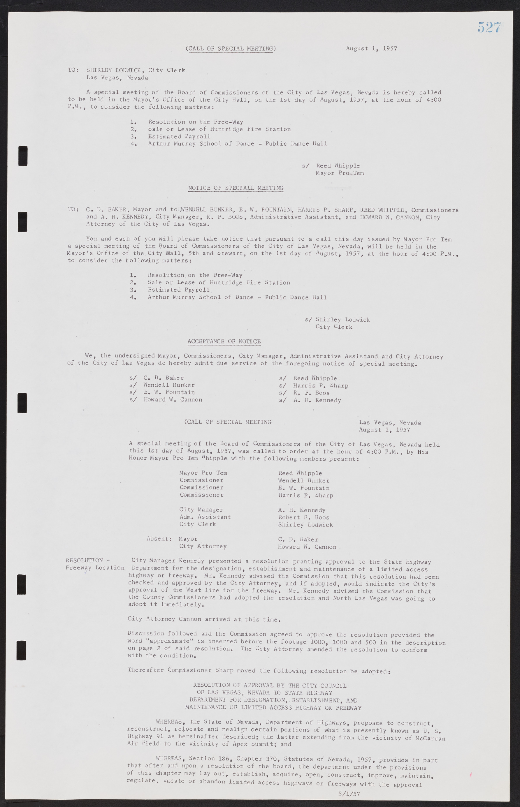 Las Vegas City Commission Minutes, September 21, 1955 to November 20, 1957, lvc000010-547