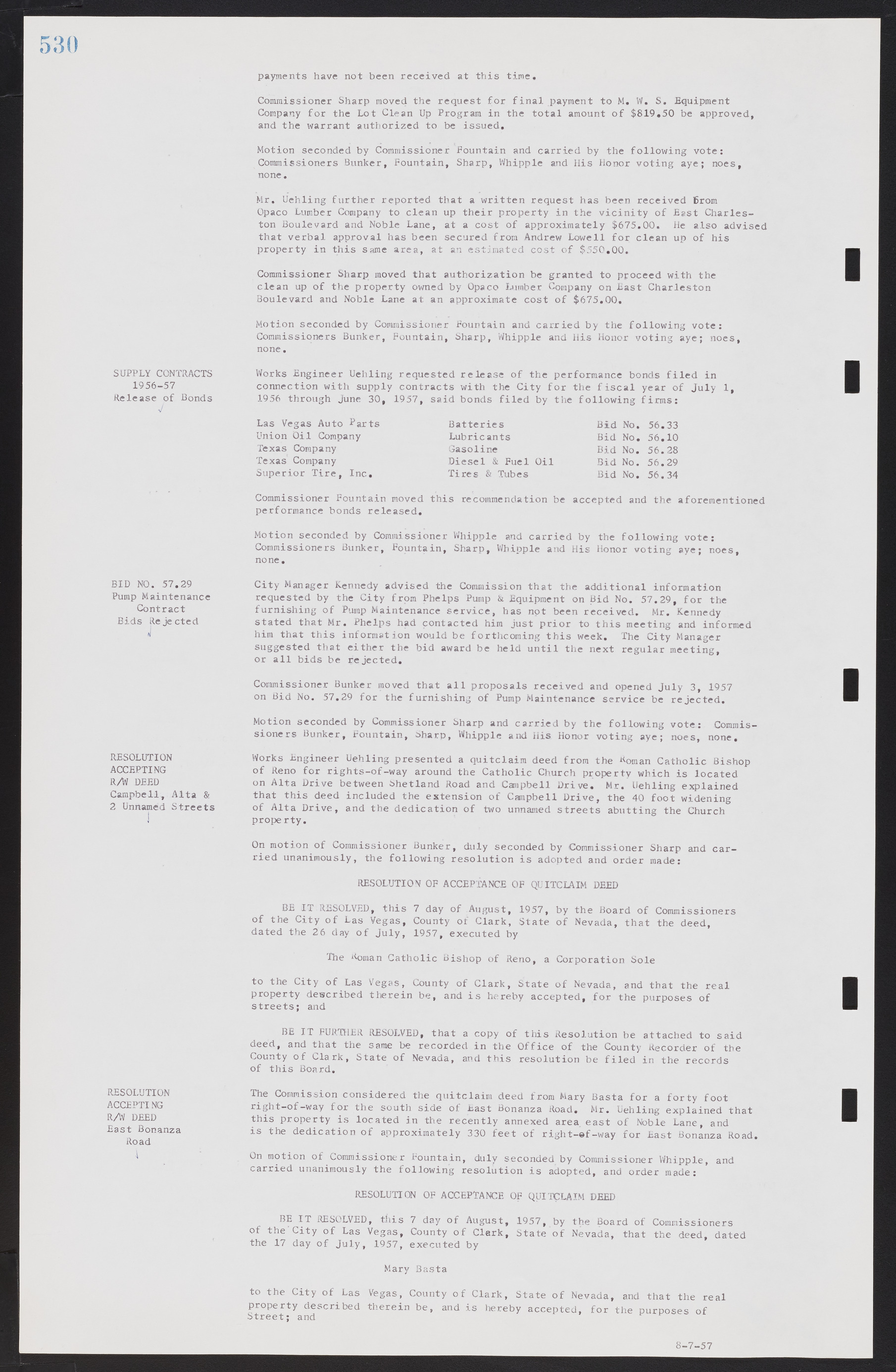 Las Vegas City Commission Minutes, September 21, 1955 to November 20, 1957, lvc000010-550