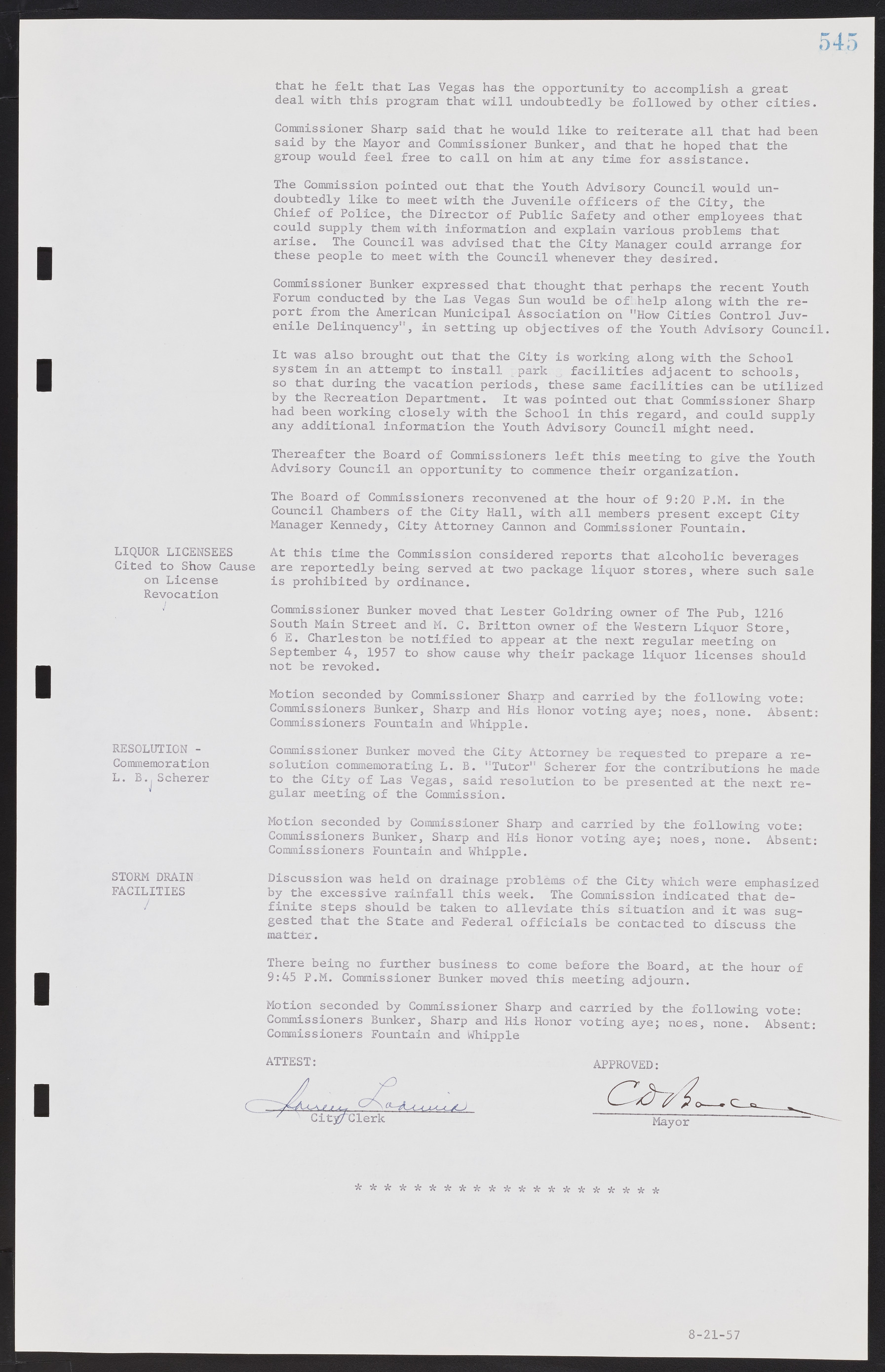Las Vegas City Commission Minutes, September 21, 1955 to November 20, 1957, lvc000010-565