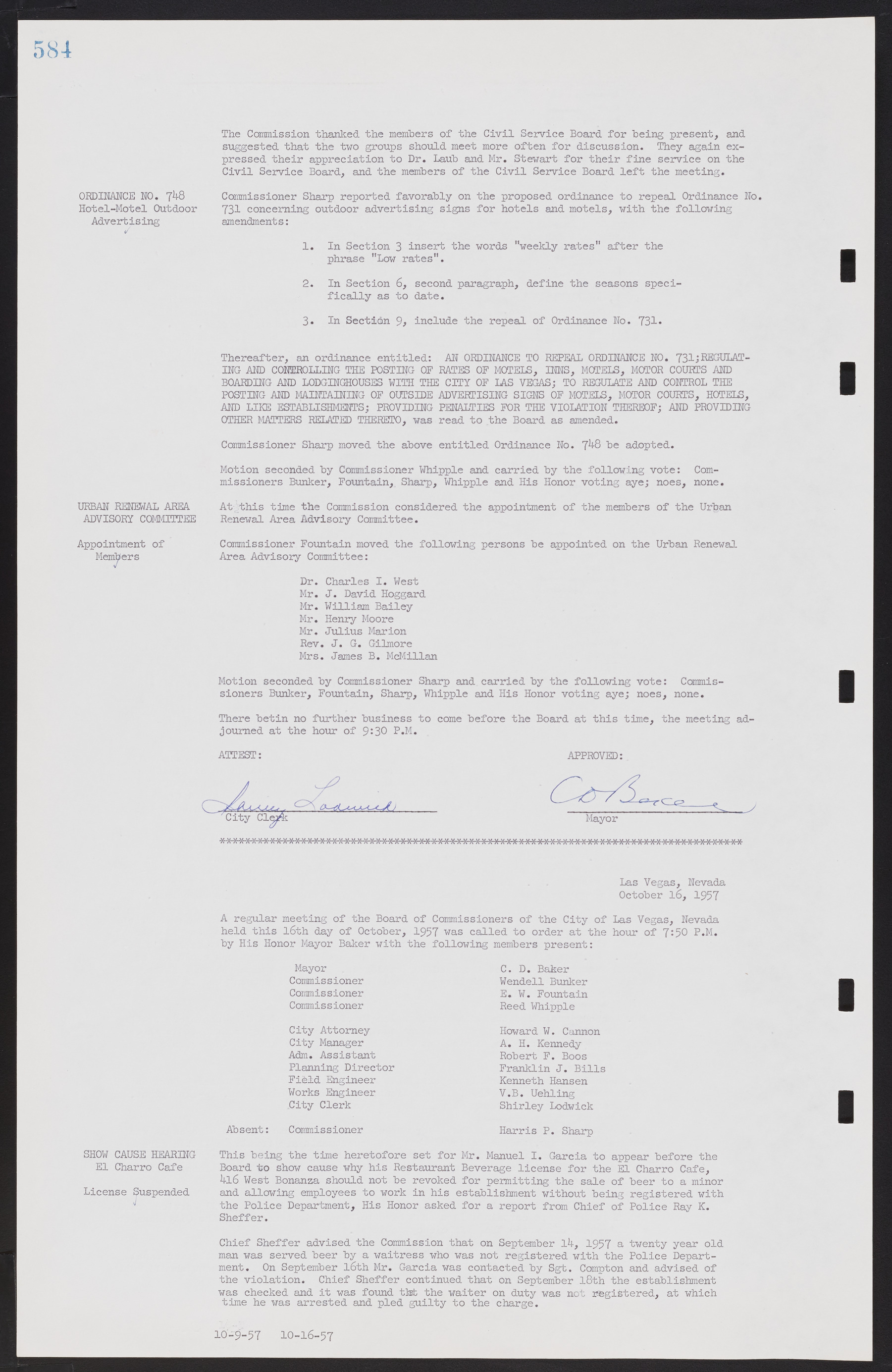 Las Vegas City Commission Minutes, September 21, 1955 to November 20, 1957, lvc000010-604