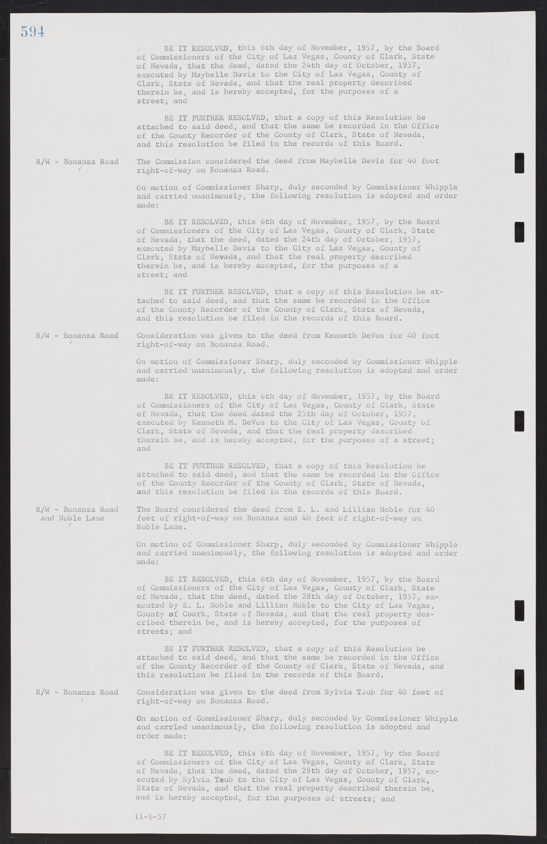 Las Vegas City Commission Minutes, September 21, 1955 to November 20, 1957, lvc000010-614