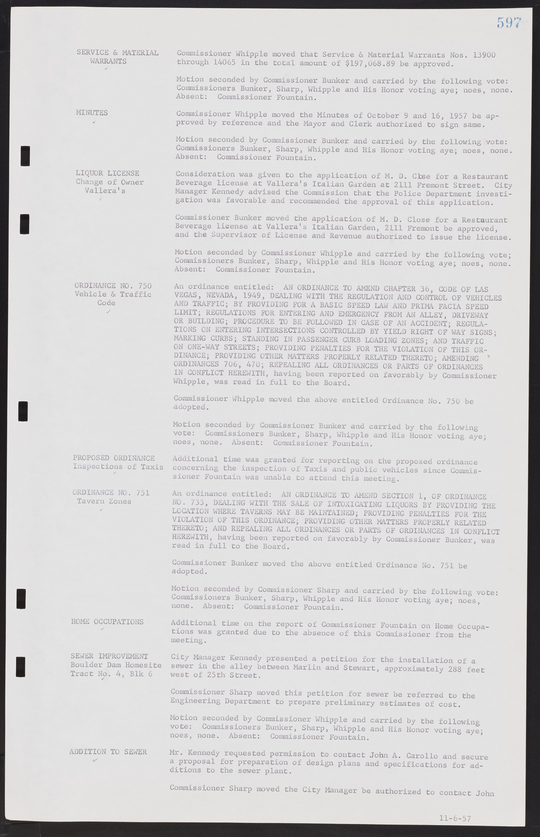 Las Vegas City Commission Minutes, September 21, 1955 to November 20, 1957, lvc000010-617