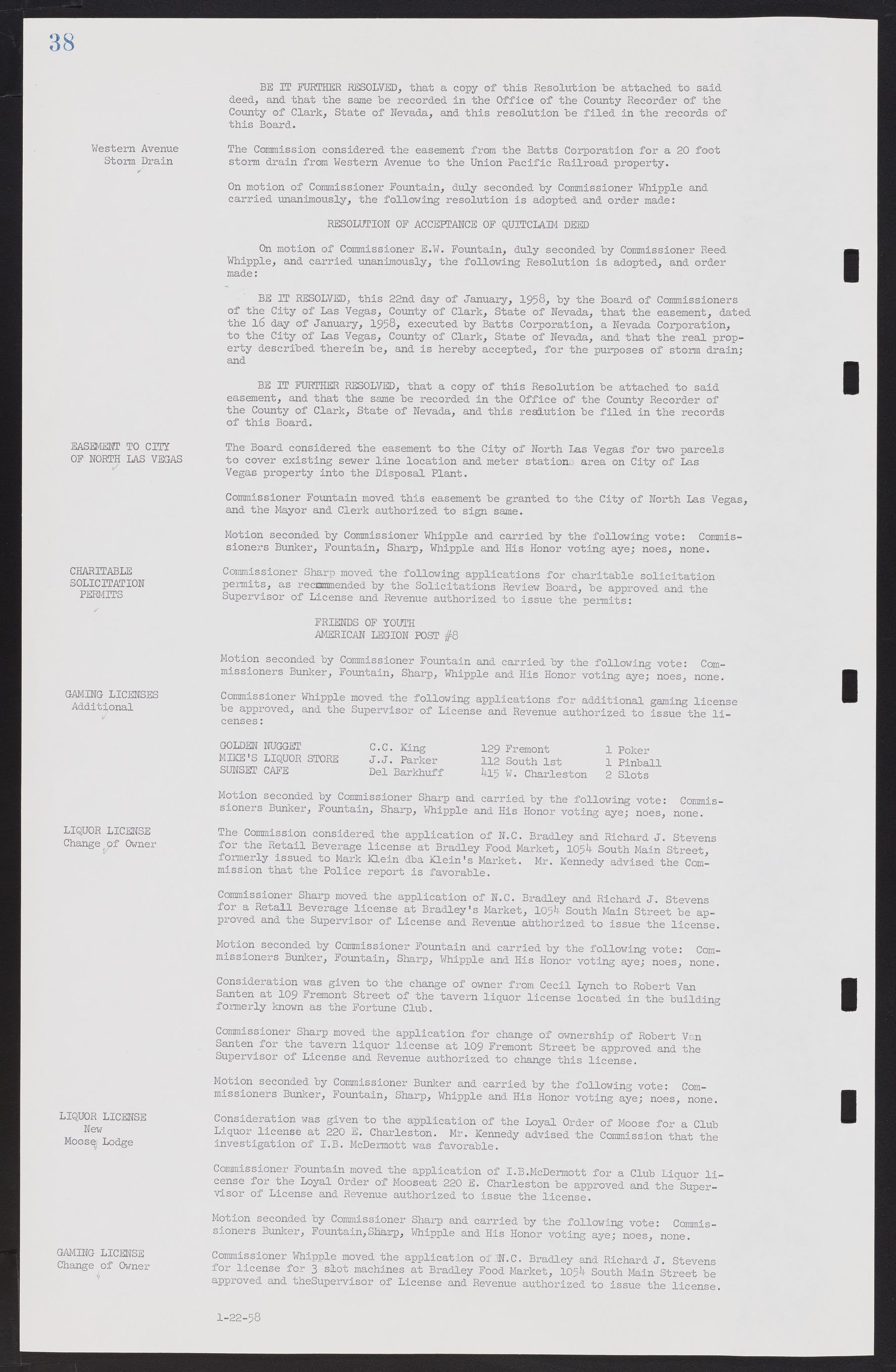 Las Vegas City Commission Minutes, November 20, 1957 to December 2, 1959, lvc000011-42