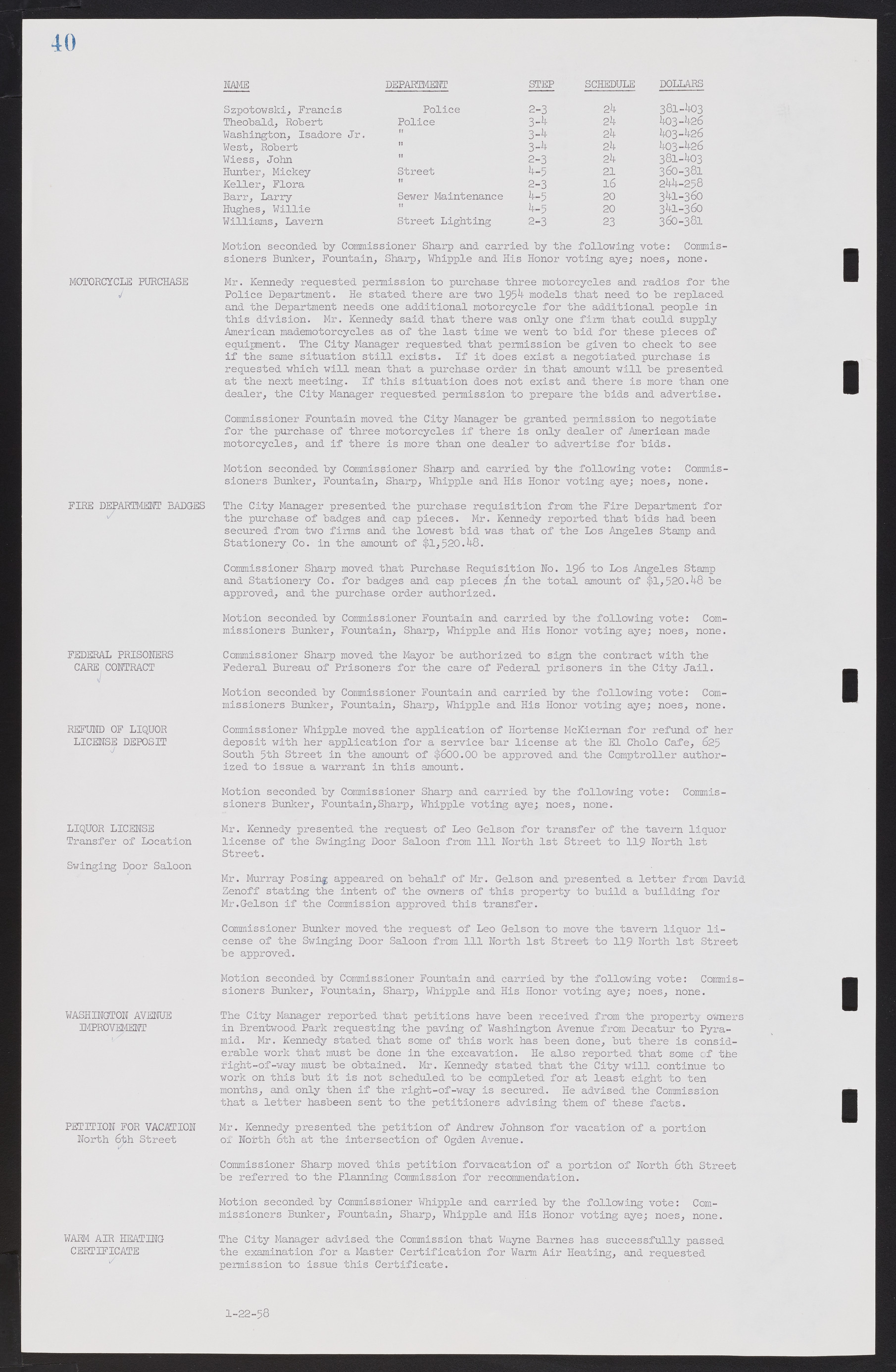 Las Vegas City Commission Minutes, November 20, 1957 to December 2, 1959, lvc000011-44