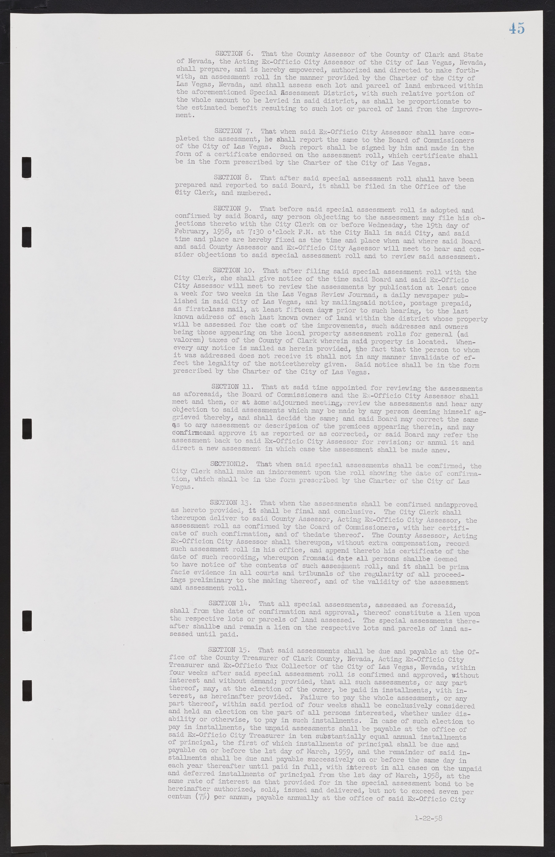 Las Vegas City Commission Minutes, November 20, 1957 to December 2, 1959, lvc000011-49