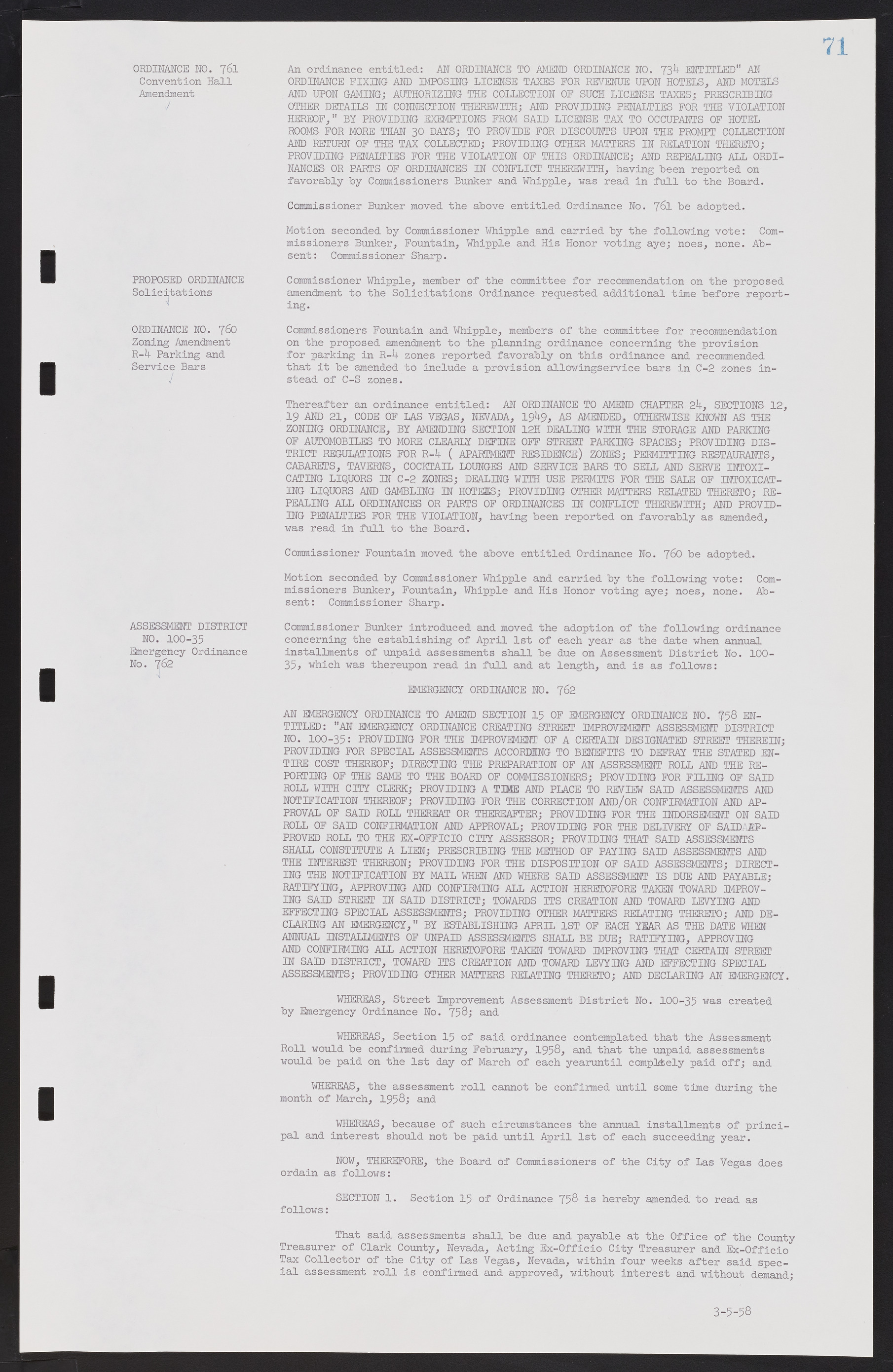 Las Vegas City Commission Minutes, November 20, 1957 to December 2, 1959, lvc000011-75