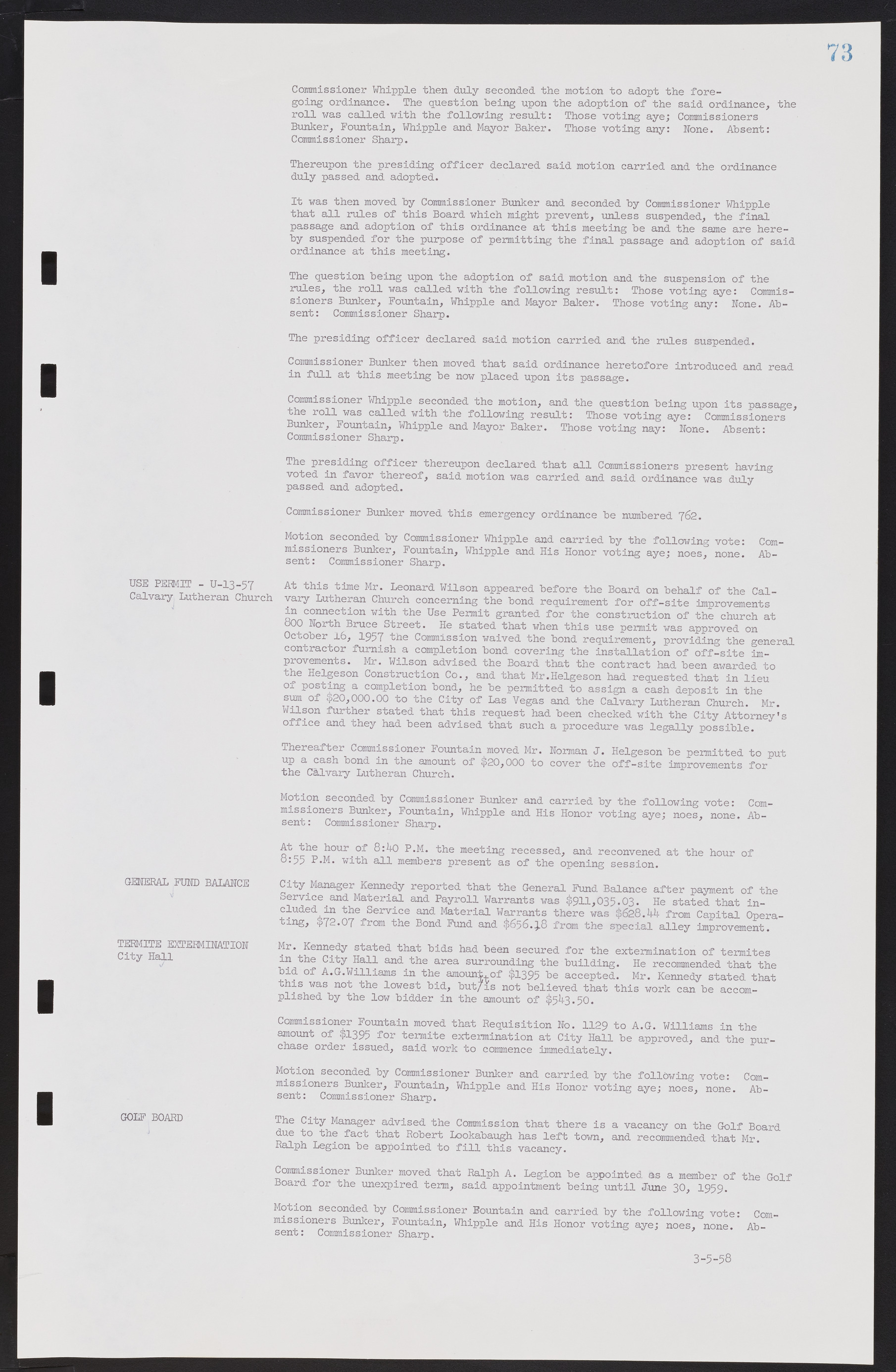 Las Vegas City Commission Minutes, November 20, 1957 to December 2, 1959, lvc000011-77