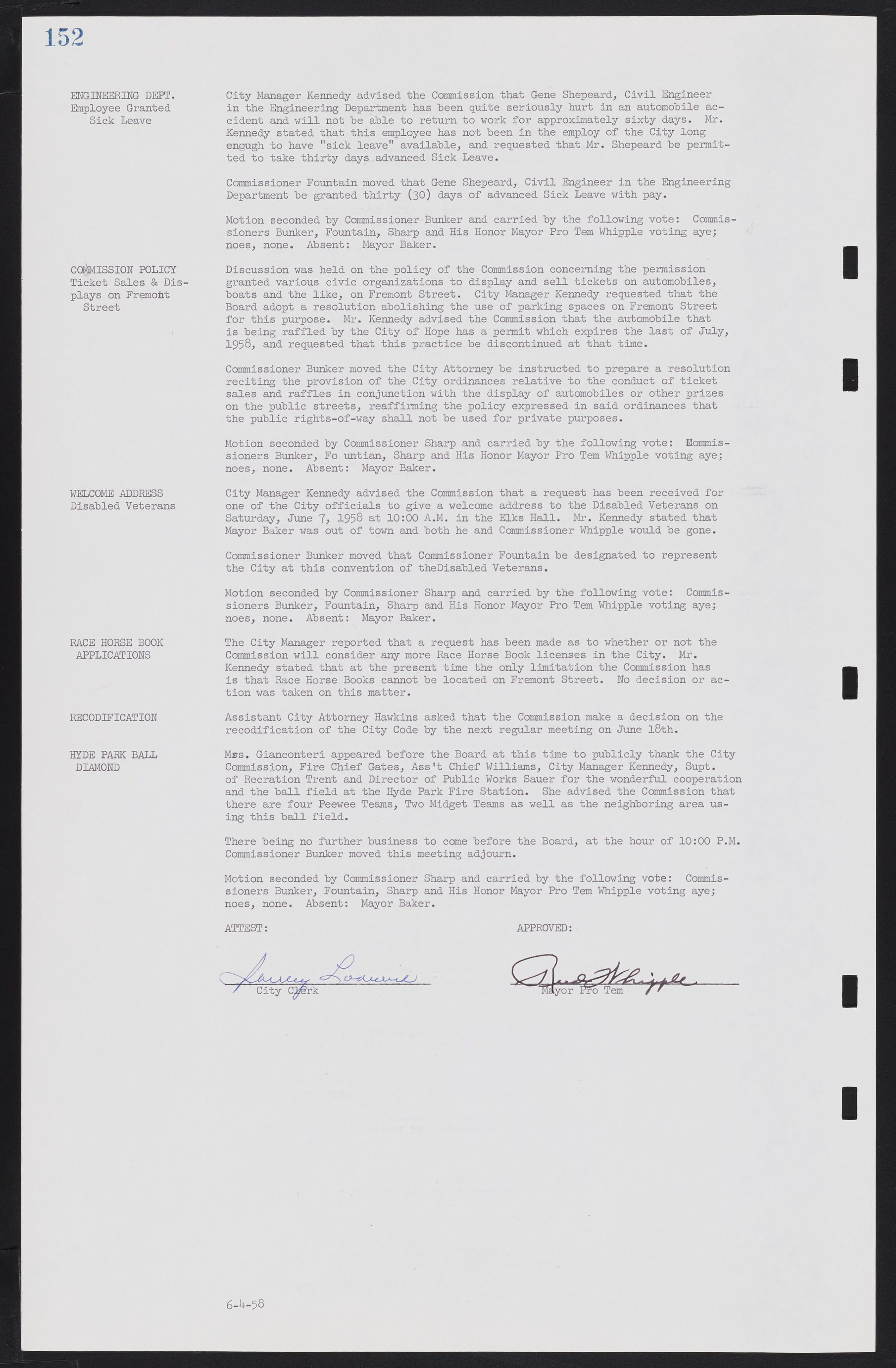 Las Vegas City Commission Minutes, November 20, 1957 to December 2, 1959, lvc000011-156